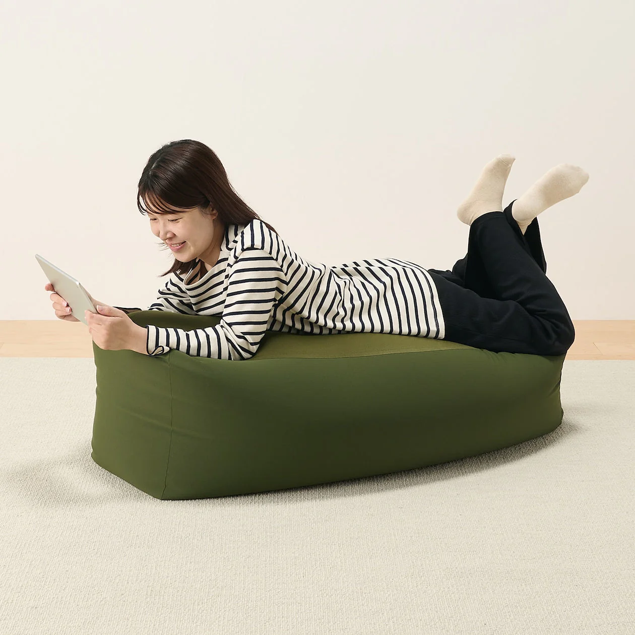 Polyester Plain Weave Cover For Rectangular Body Fit Cushion - Khaki (Cushion Sold Separately) - Image 6