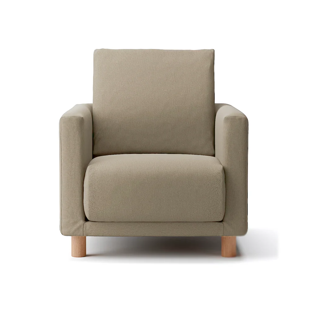 Polyester Plain Weave Cover for Urethane Pocket Coil Sofa - 1 Seater (Sofa Sold Separately)