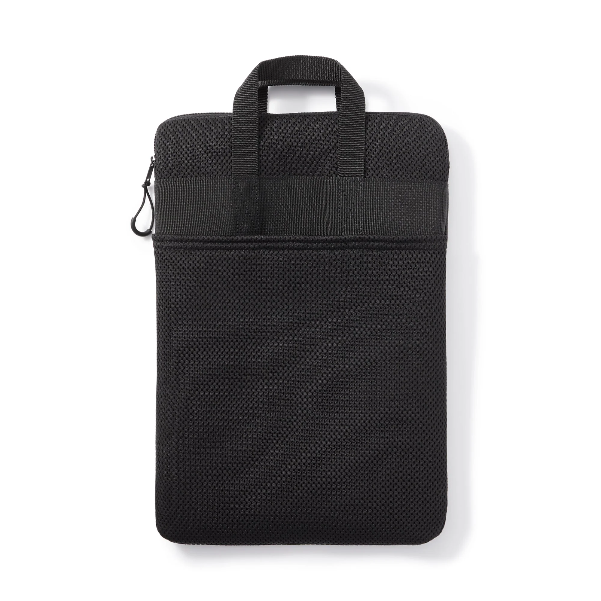 Polyester Vertical Cushioned Tablet Case - Black