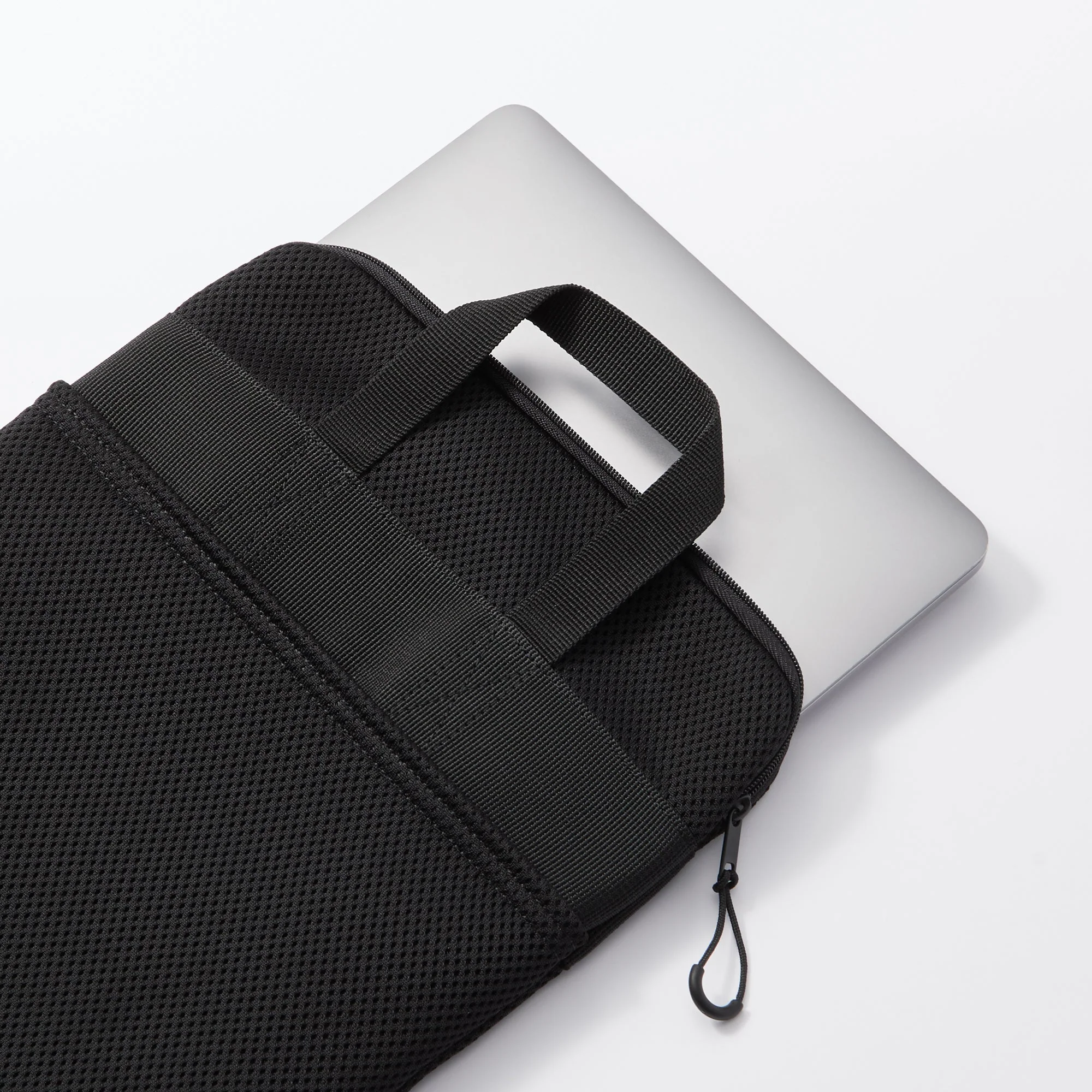 Polyester Vertical Cushioned Tablet Case - Black - Image 2