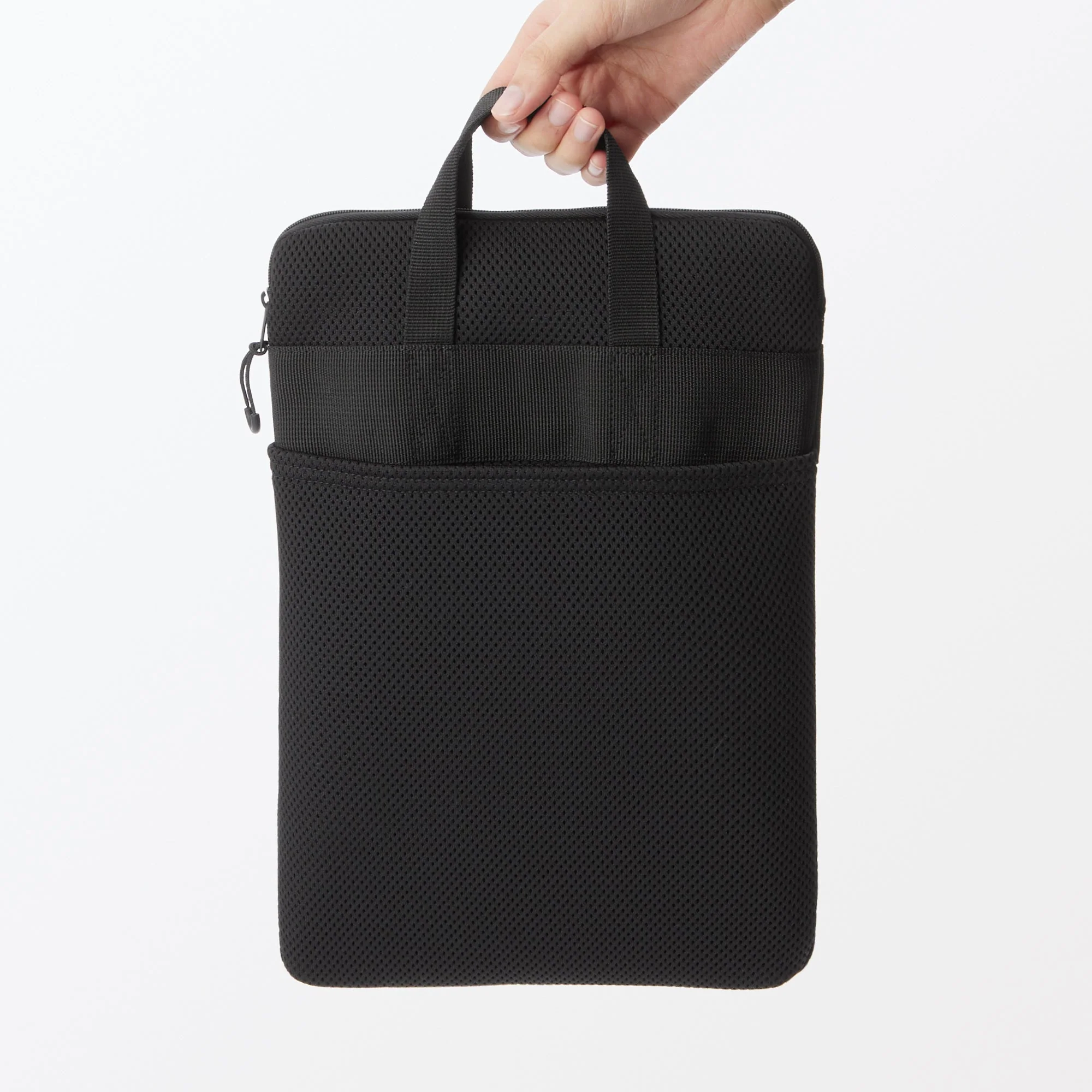 Polyester Vertical Cushioned Tablet Case - Black - Image 7