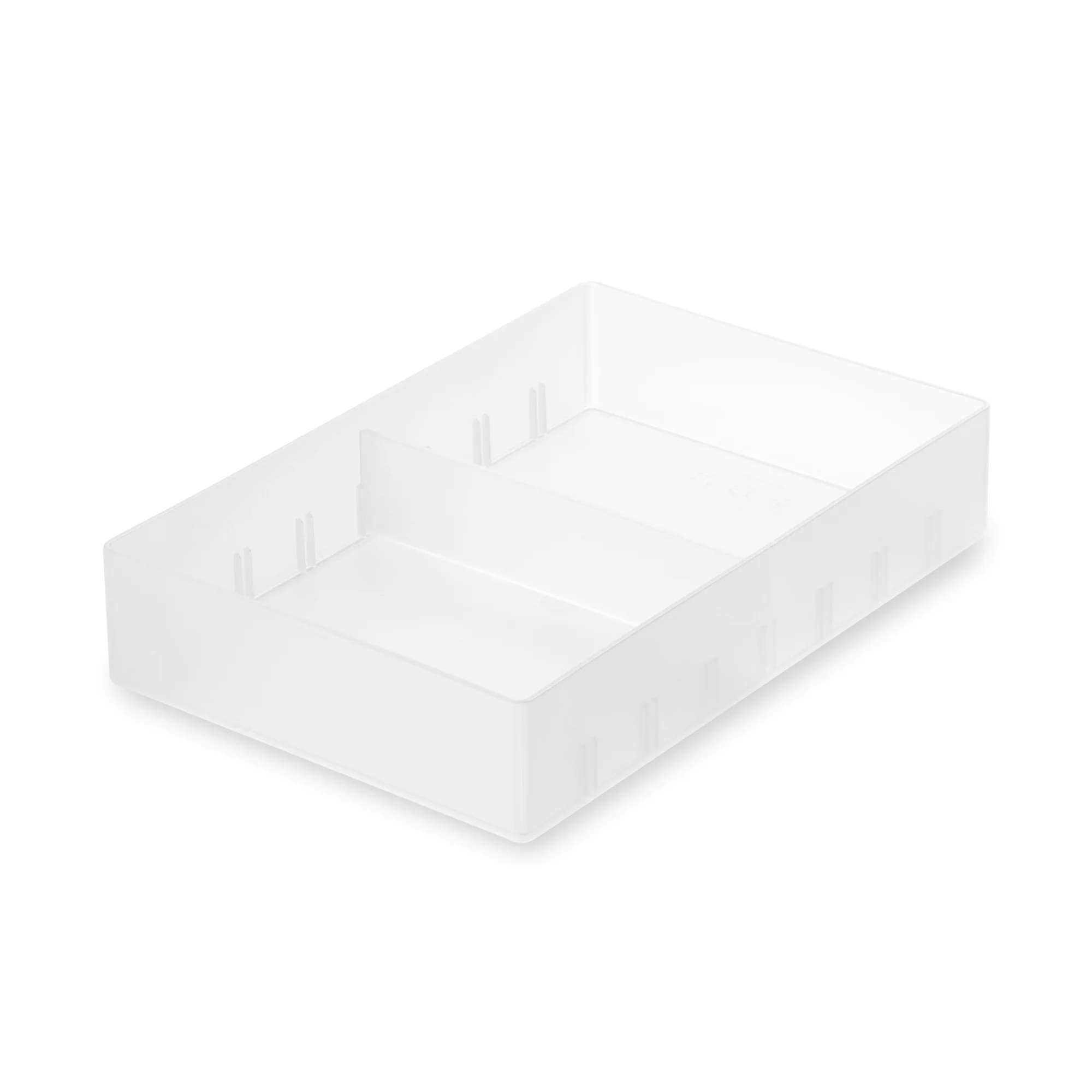 Polypropylene Desk Organizer 4 (W5.3 x D7.9 x H1.6")