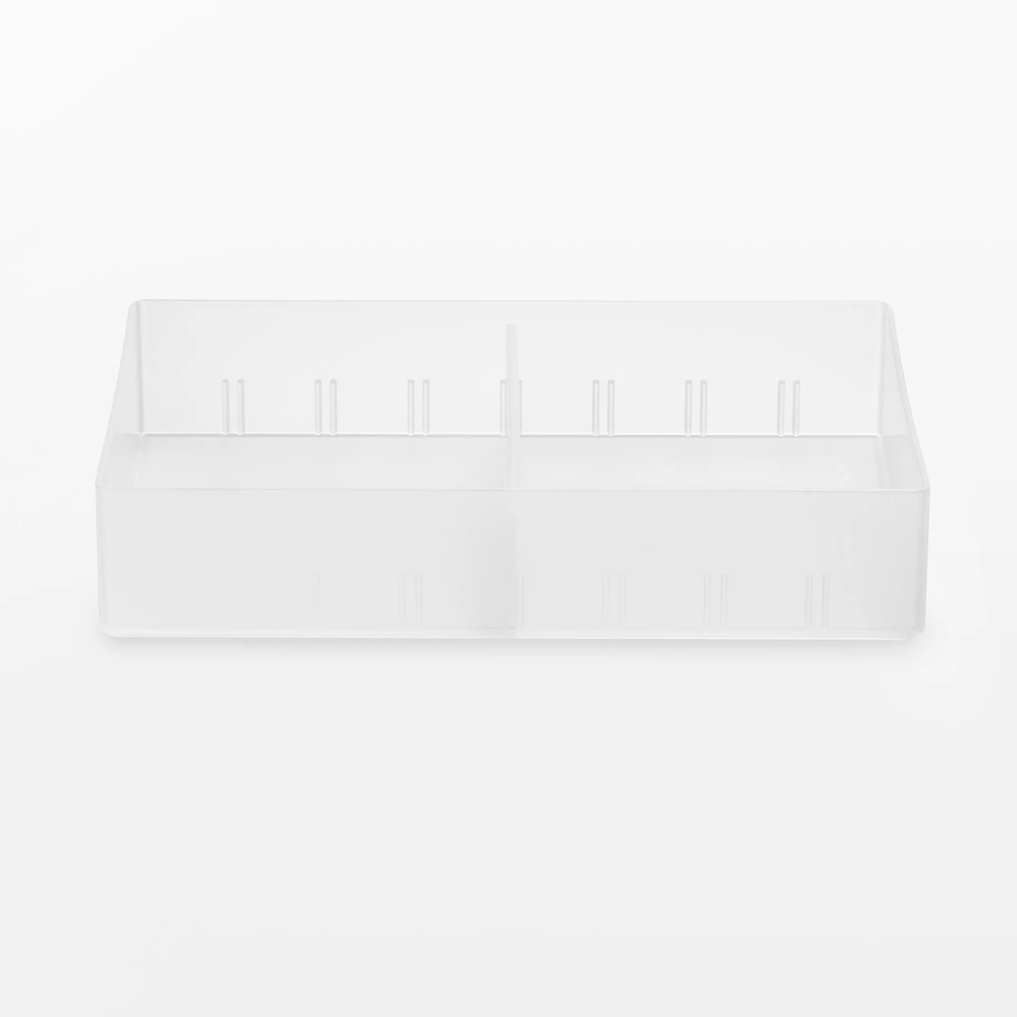 Polypropylene Desk Organizer 4 (W5.3 x D7.9 x H1.6") - Image 3