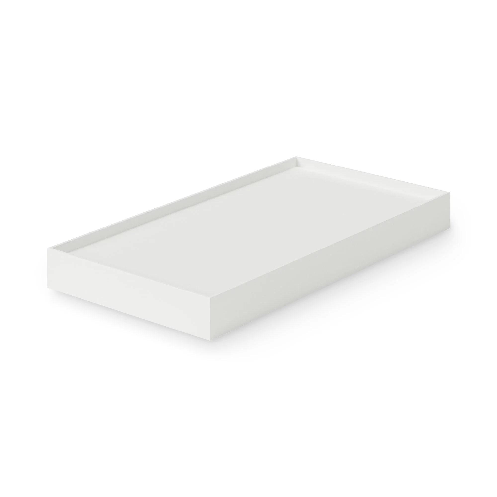 Polypropylene File Box Lid - A4 Wide - White Grey