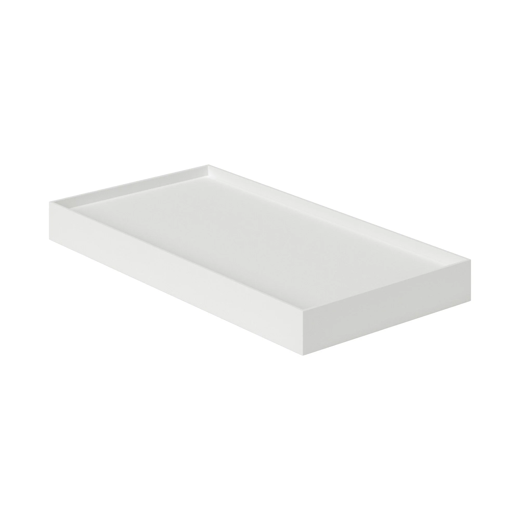 Polypropylene File Box Lid - A4 Wide - White Grey - Image 2