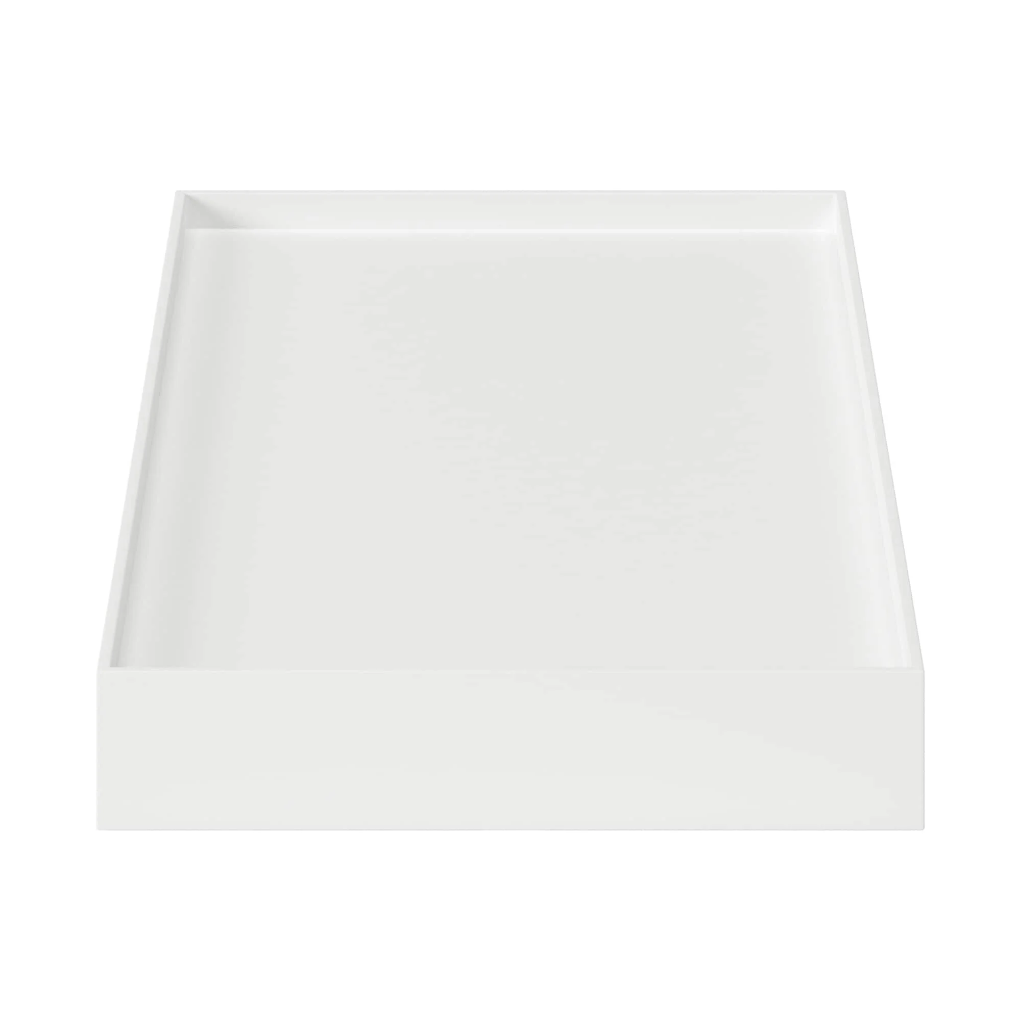 Polypropylene File Box Lid - A4 Wide - White Grey - Image 3
