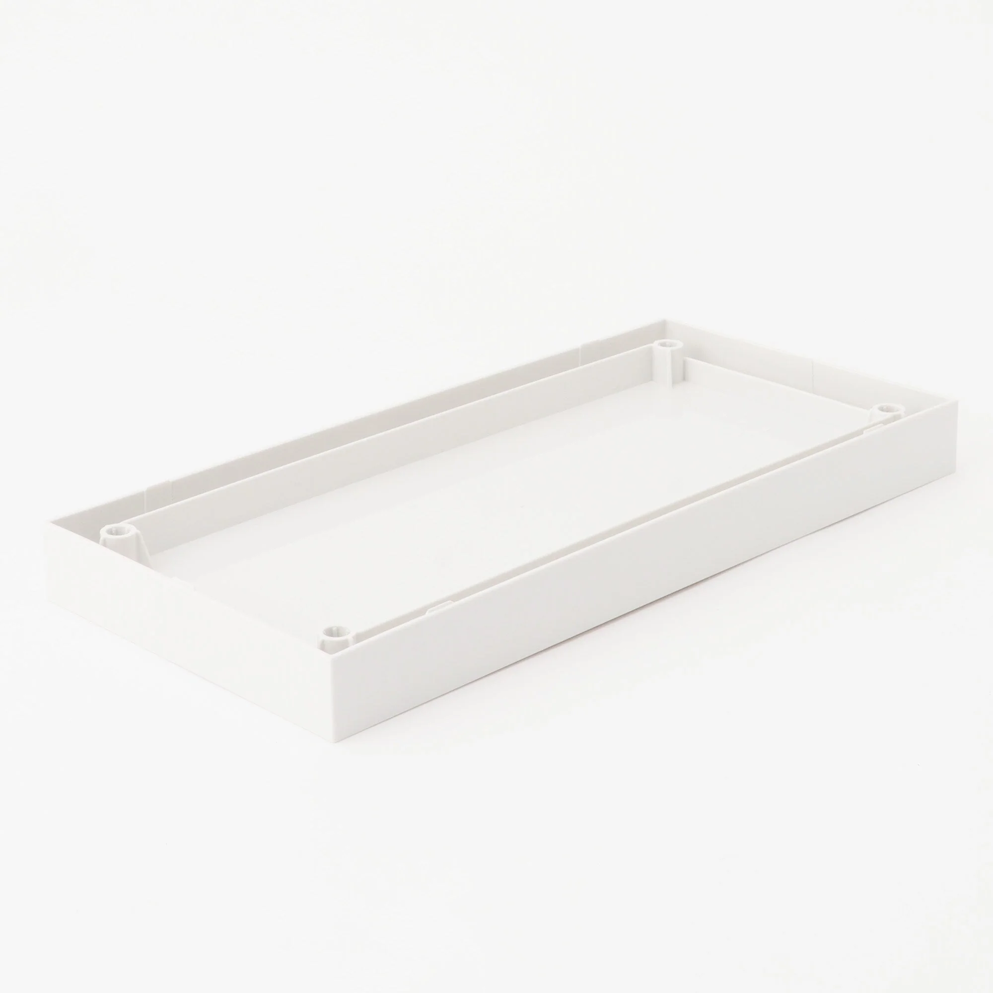 Polypropylene File Box Lid - A4 Wide - White Grey - Image 5