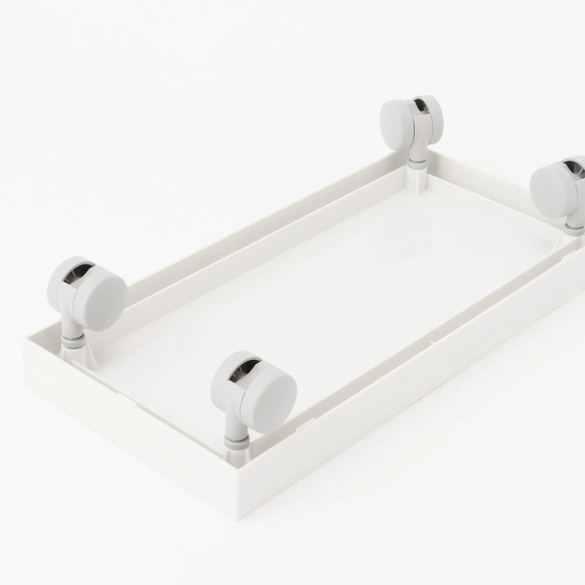 Polypropylene File Box Lid - A4 Wide - White Grey - Image 9