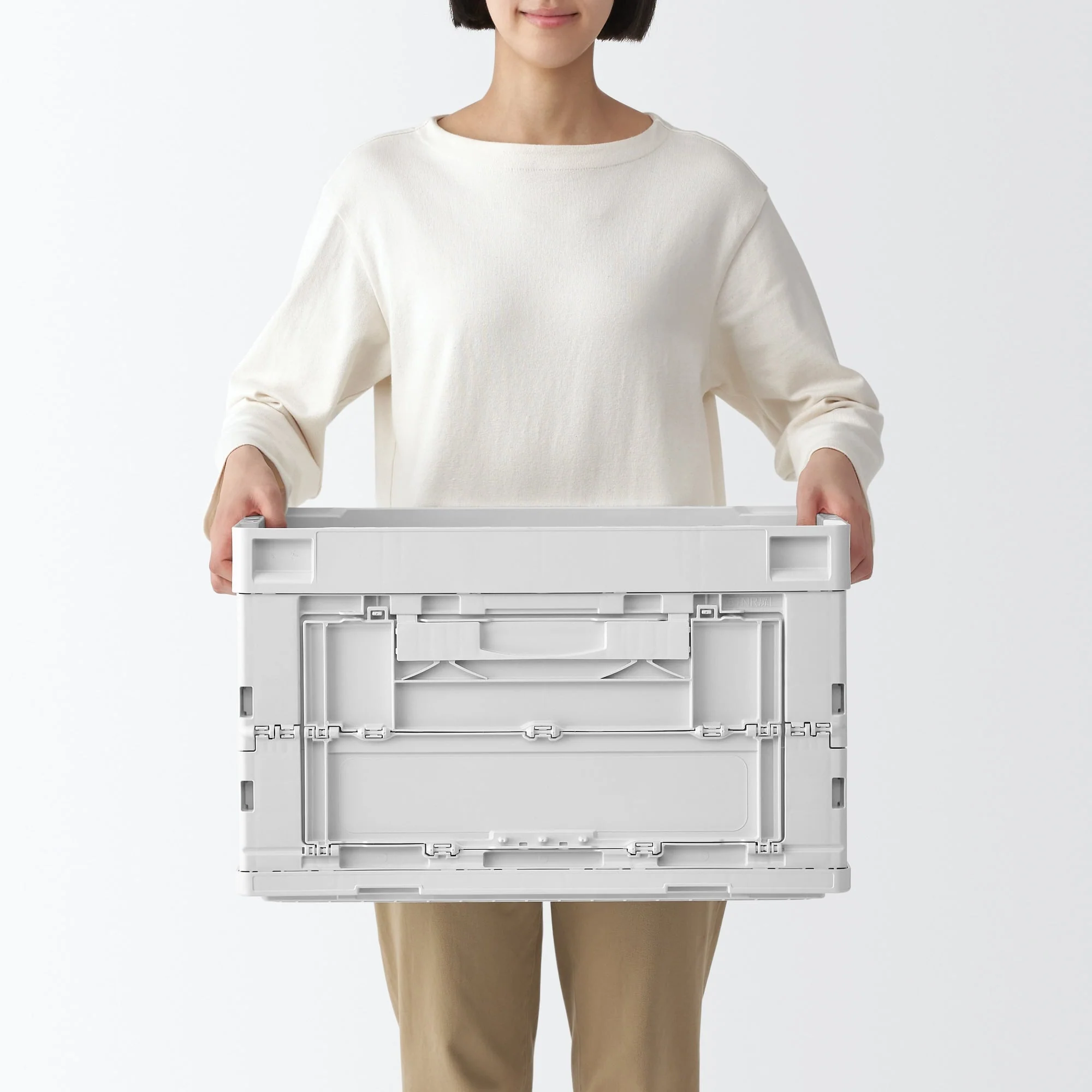 Polypropylene Folding Crate (52.8 Qt) - Image 2
