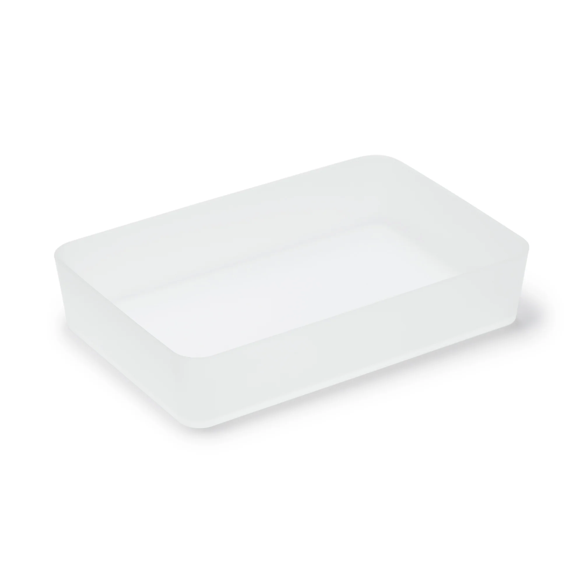 Polypropylene Organizer Box 3 (W6.7 x D10 x H2”)