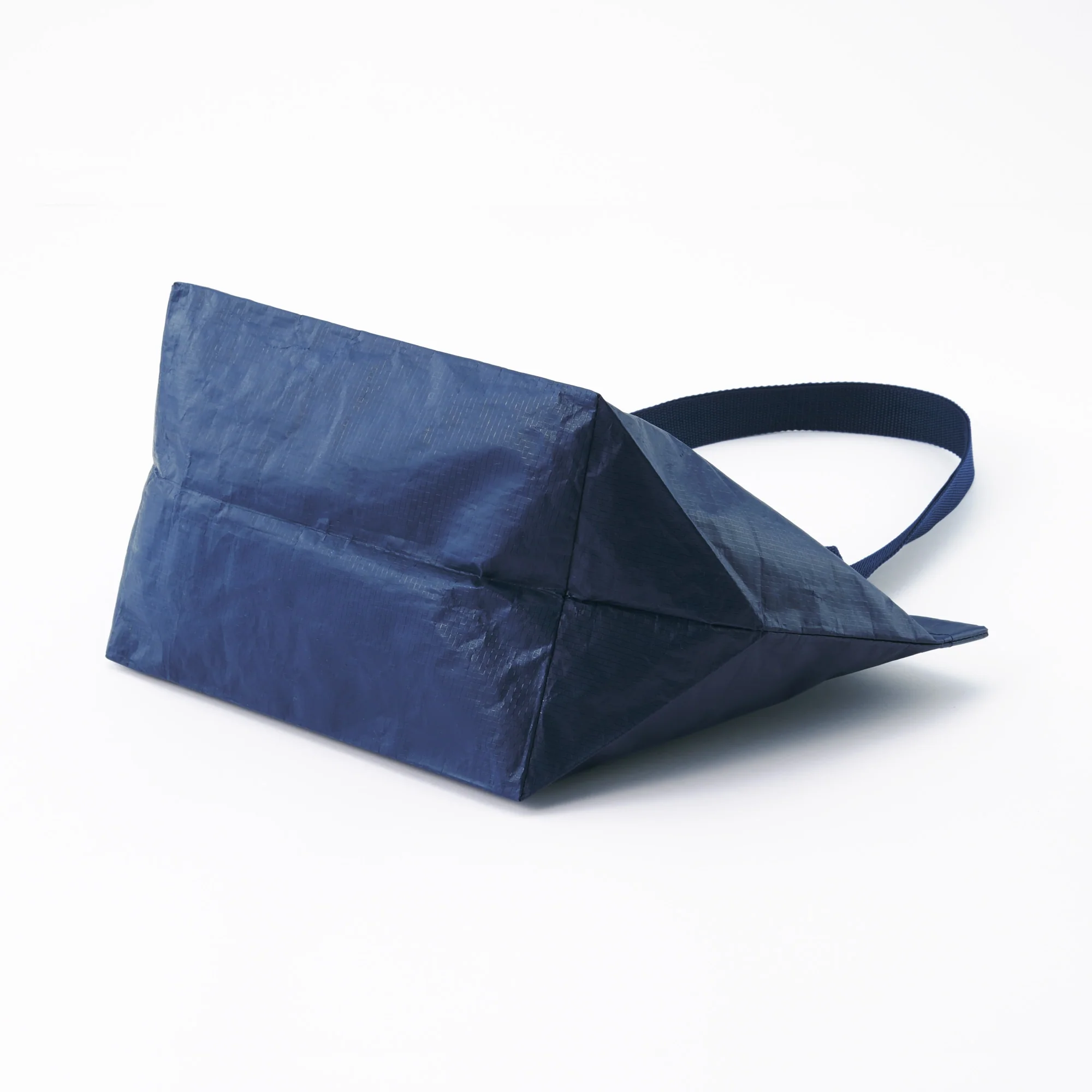 Polypropylene Sheet Mini Tote - Navy - Image 4