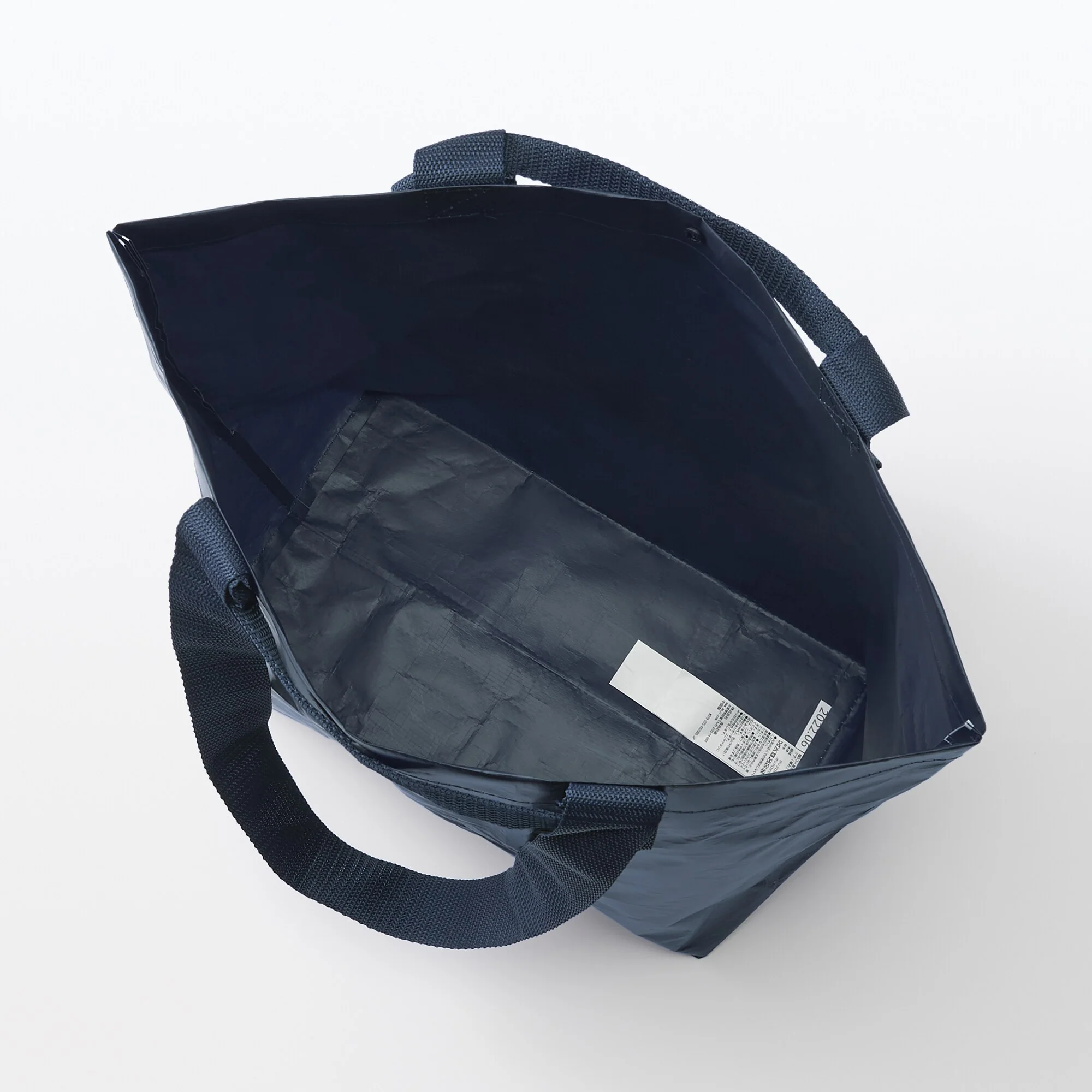 Polypropylene Sheet Tote - Navy - Image 2