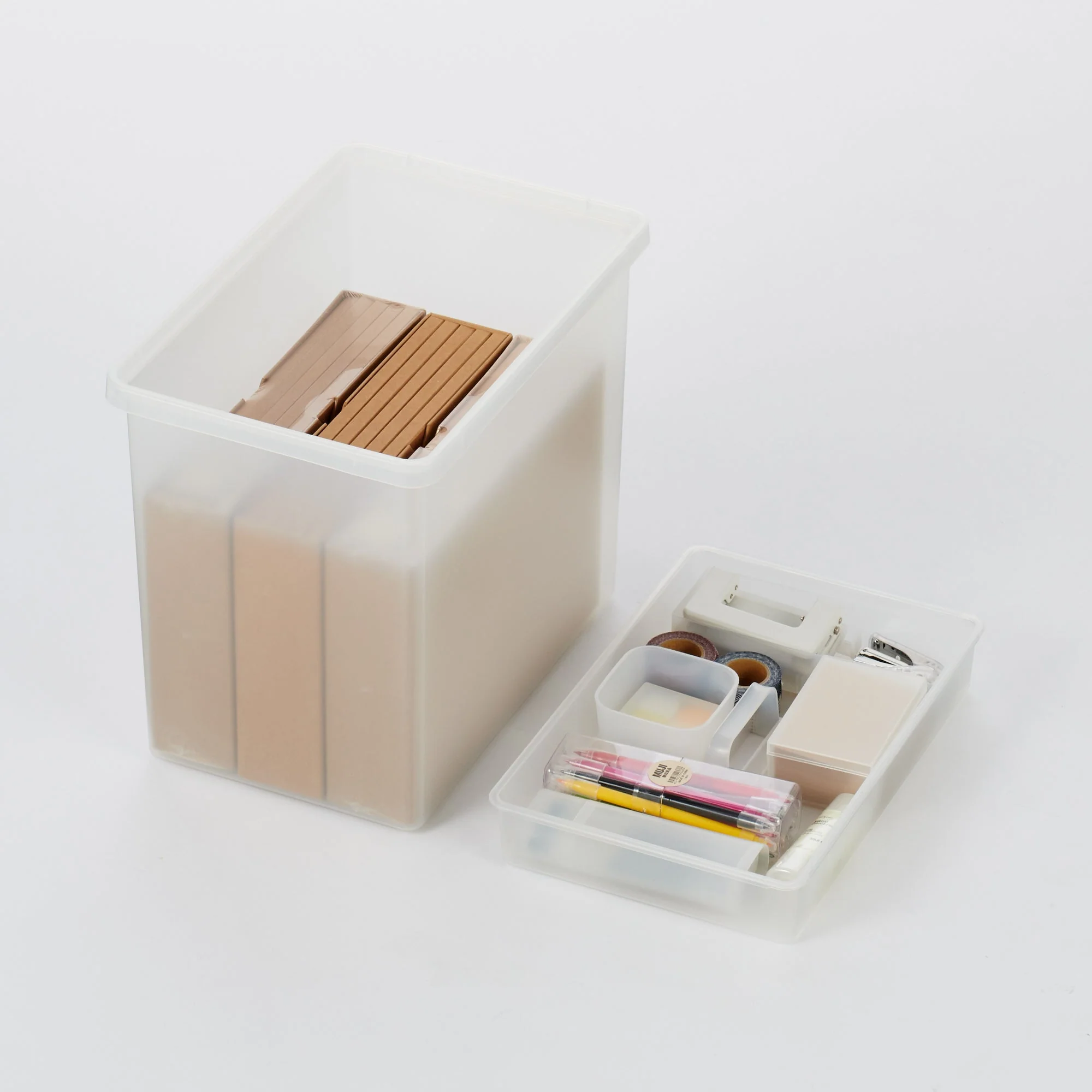 Polypropylene Storage Box - Deep (W14.6 x D9.8 x H12.4") - Image 12