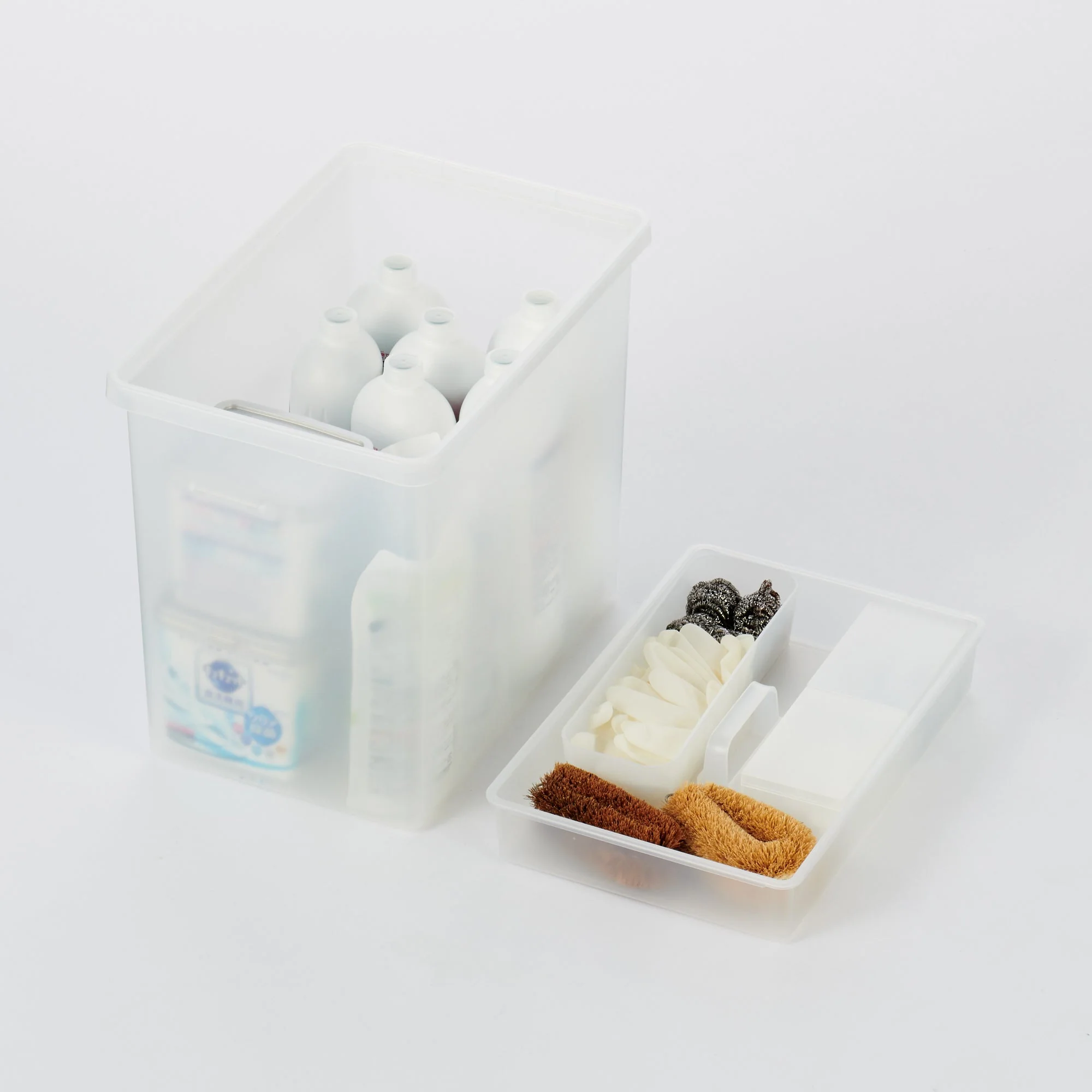 Polypropylene Storage Box - Deep (W14.6 x D9.8 x H12.4") - Image 15