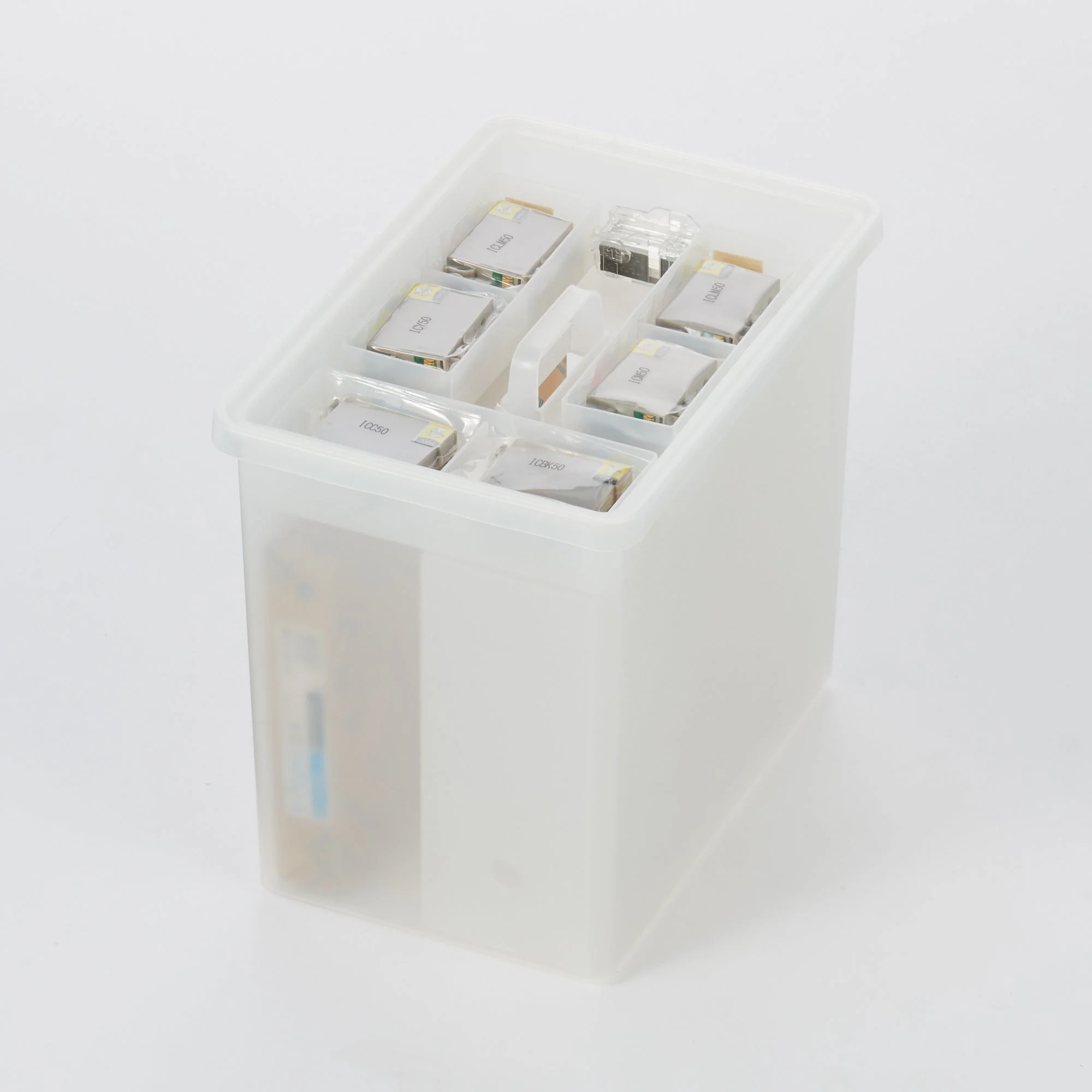 Polypropylene Storage Box - Deep (W14.6 x D9.8 x H12.4") - Image 8