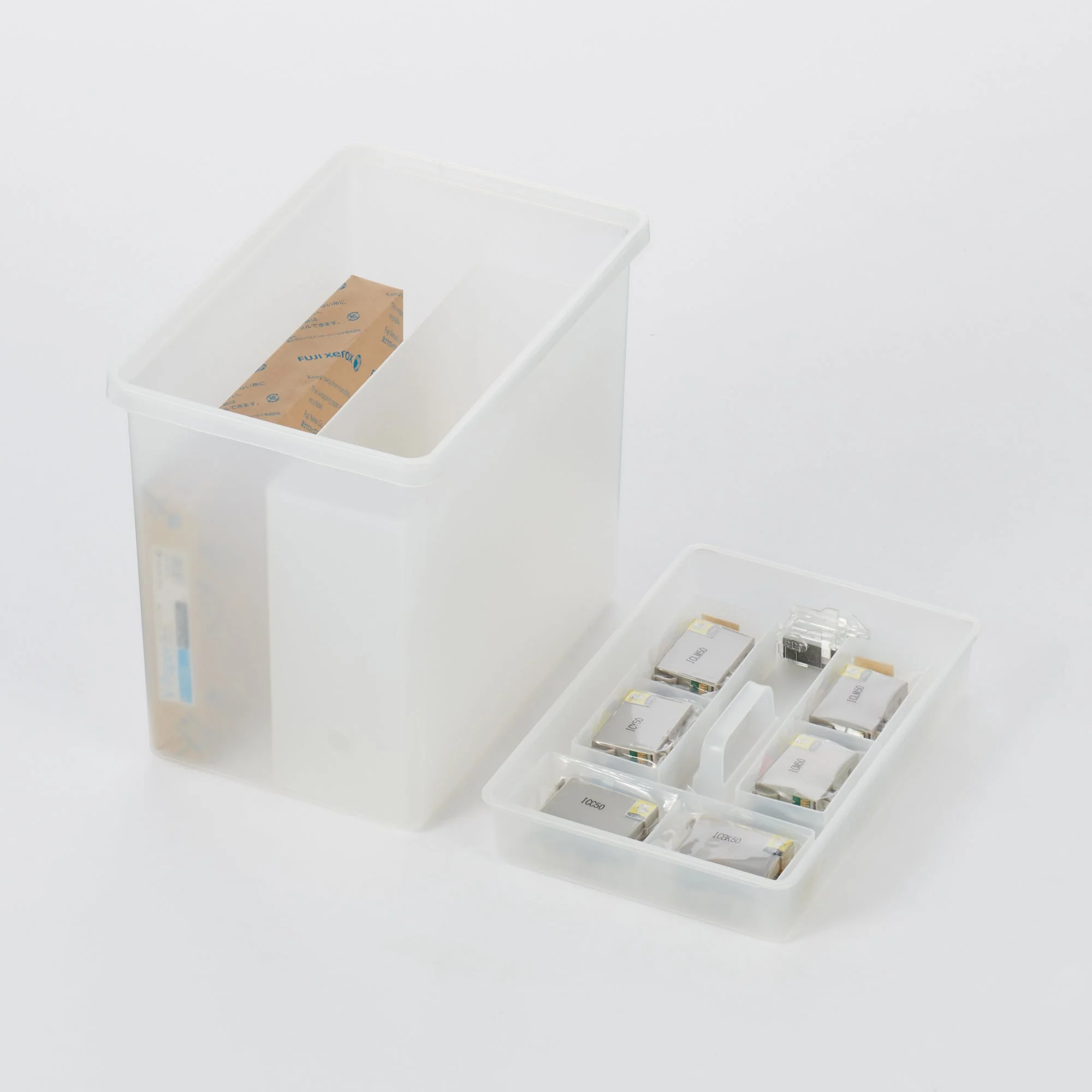 Polypropylene Storage Box - Deep (W14.6 x D9.8 x H12.4") - Image 9