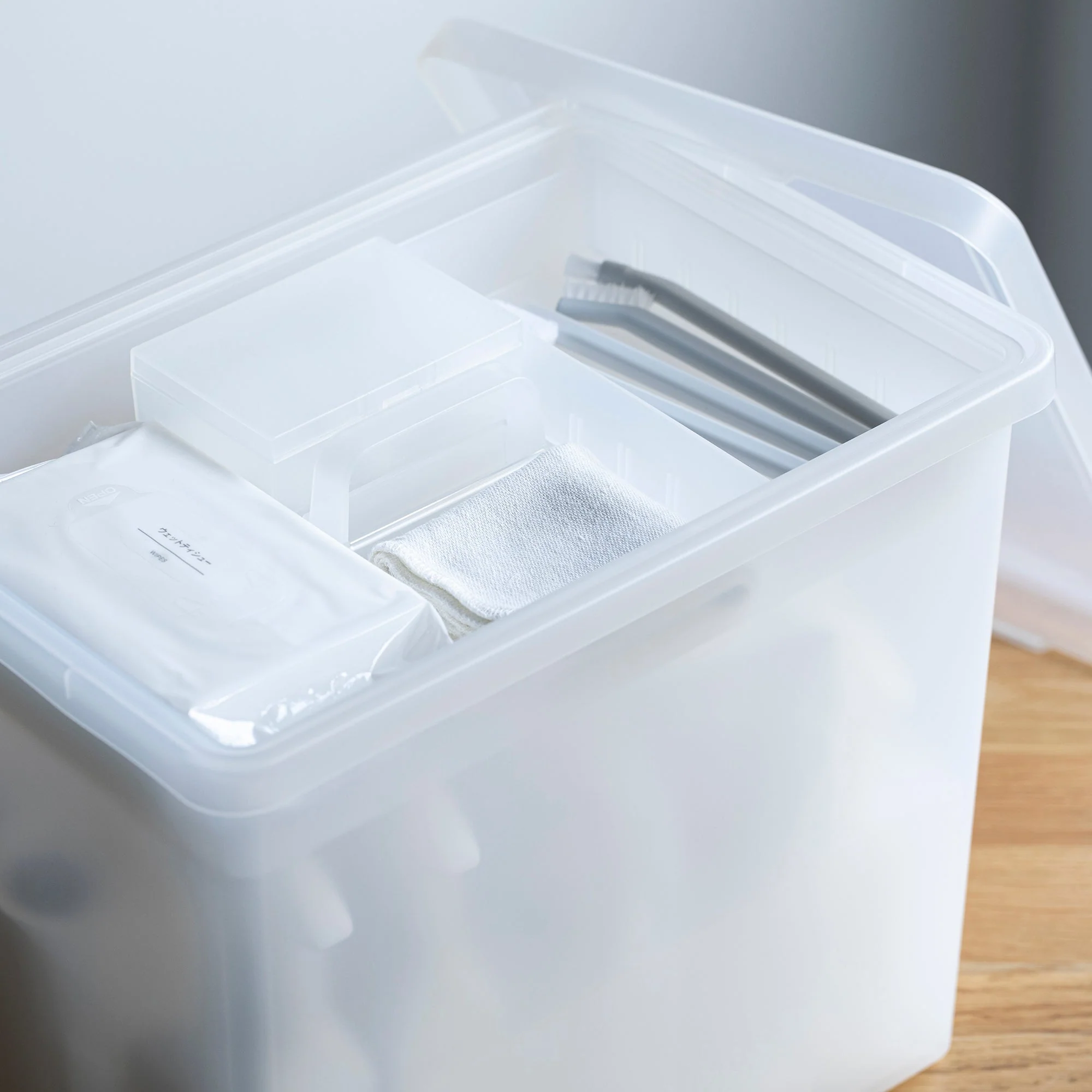Polypropylene Storage Box Lid (W14.8 x D10 x H1") - Image 12
