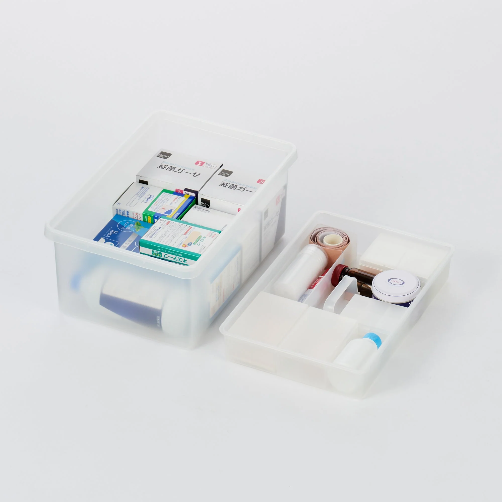 Polypropylene Storage Box - Medium (W14.6 x D9.8 x H6.3") - Image 13