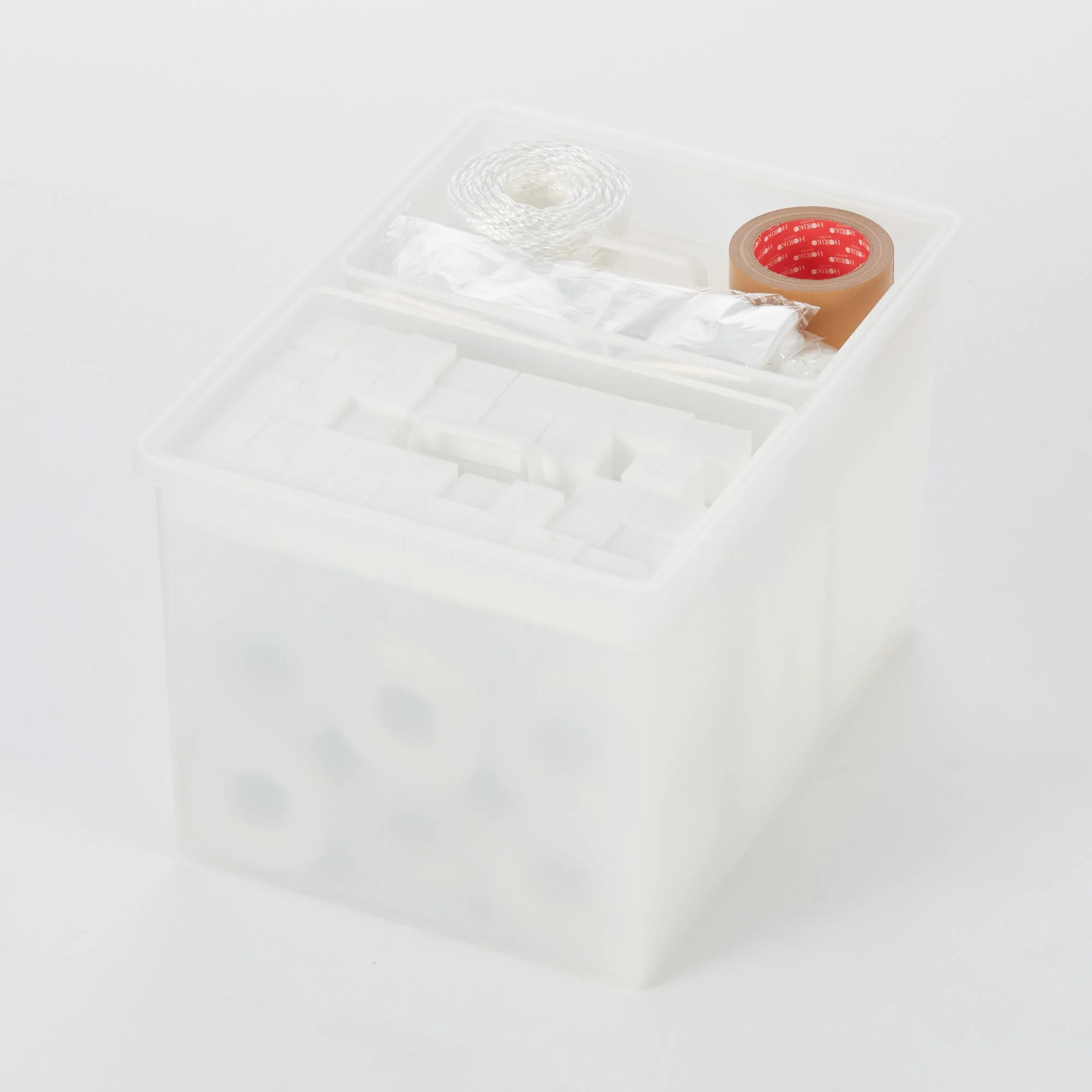 Polypropylene Storage Box Wide - Deep (W19.9 x D14.6 x H12.4") - Image 9