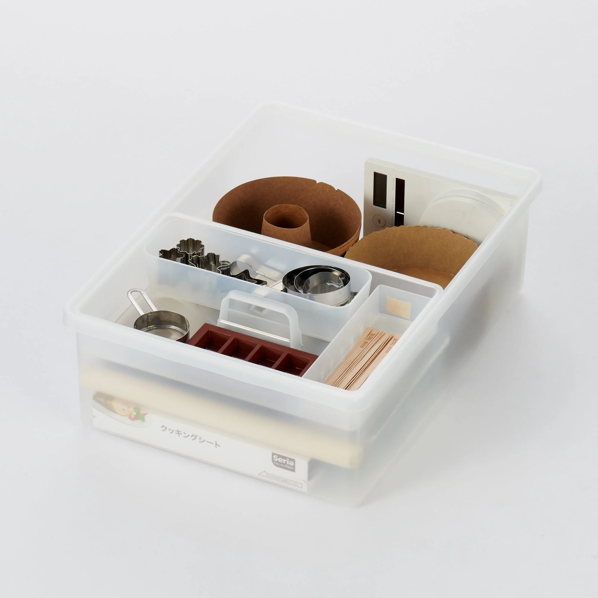 Polypropylene Storage Box Wide - Medium (W19.9 x D14.6 x H6.3") - Image 12