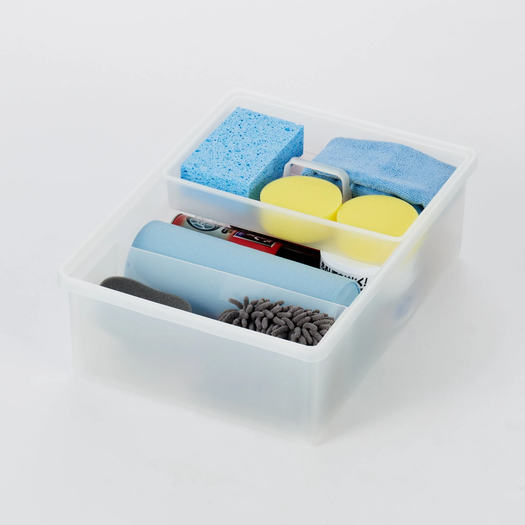 Polypropylene Storage Box Wide - Medium (W19.9 x D14.6 x H6.3") - Image 6