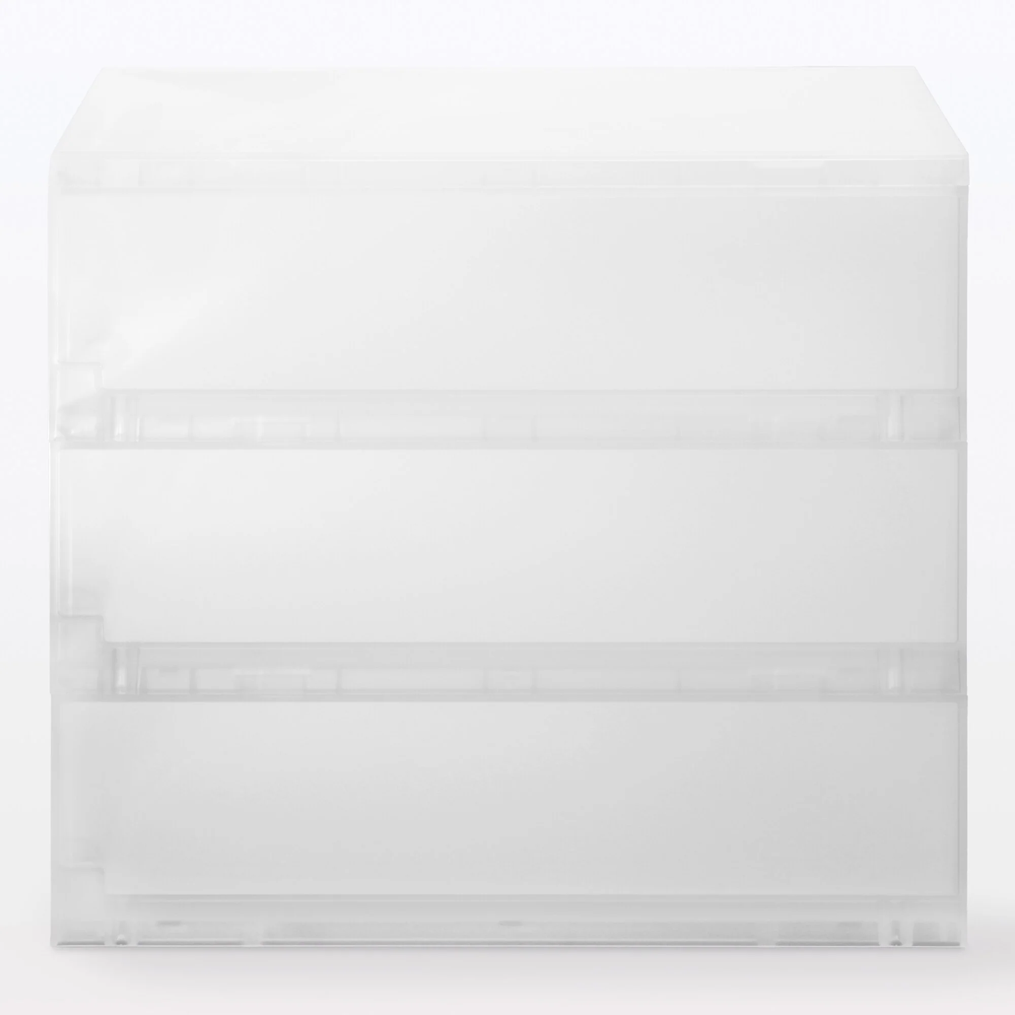 Polypropylene Storage Case Shallow 3 Drawers - Image 3