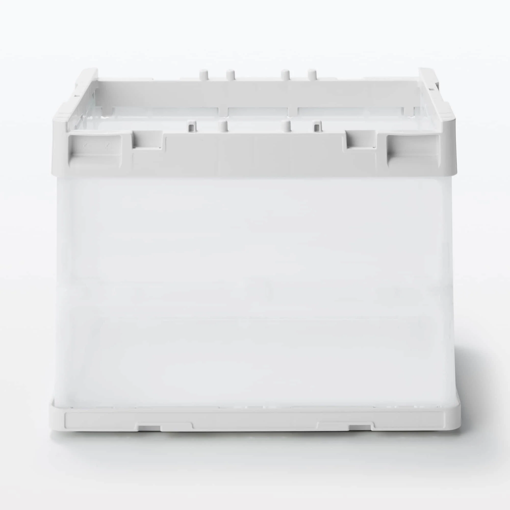 Polypropylene Translucent Folding Crate (21.1 Qt) - Image 3
