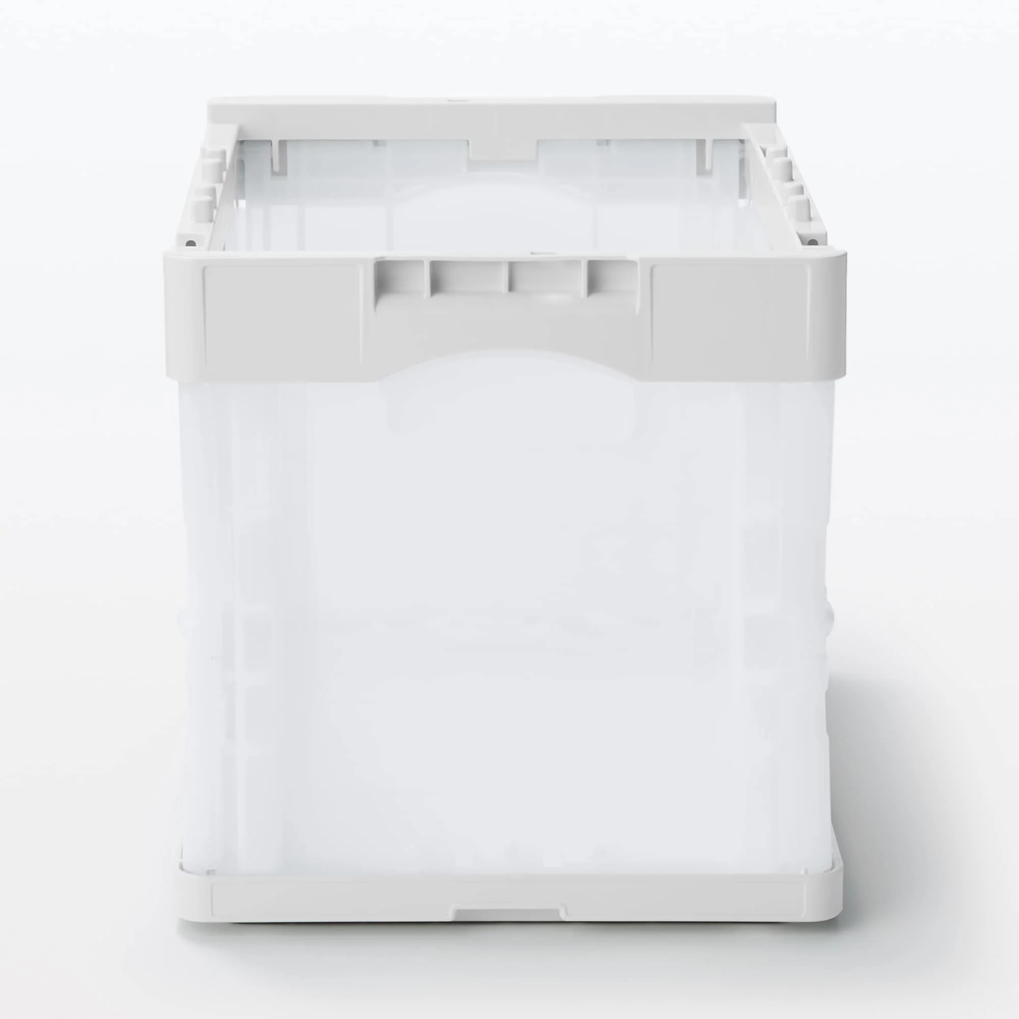 Polypropylene Translucent Folding Crate (21.1 Qt) - Image 4