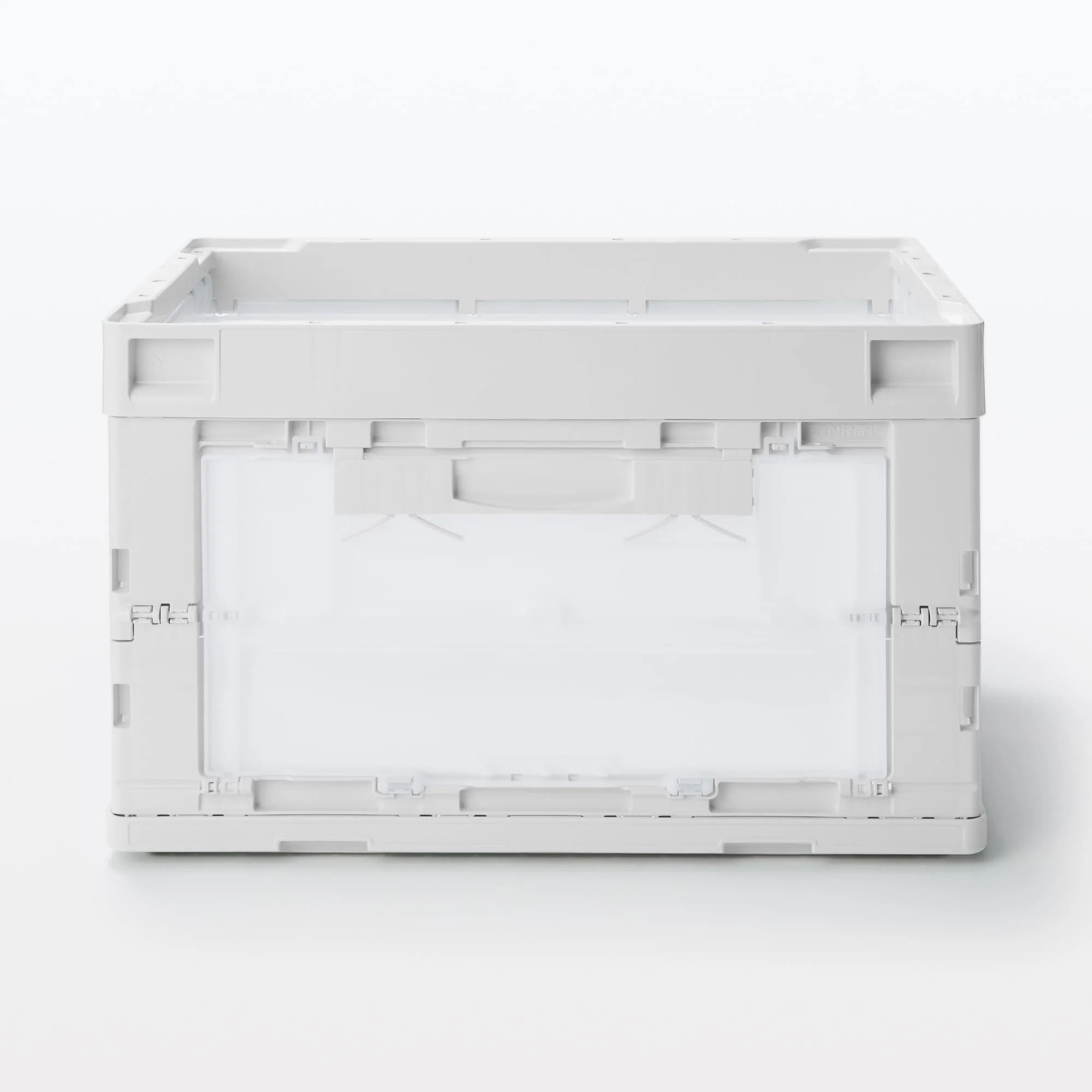 Polypropylene Translucent Folding Crate (52.8 Qt) - Image 3
