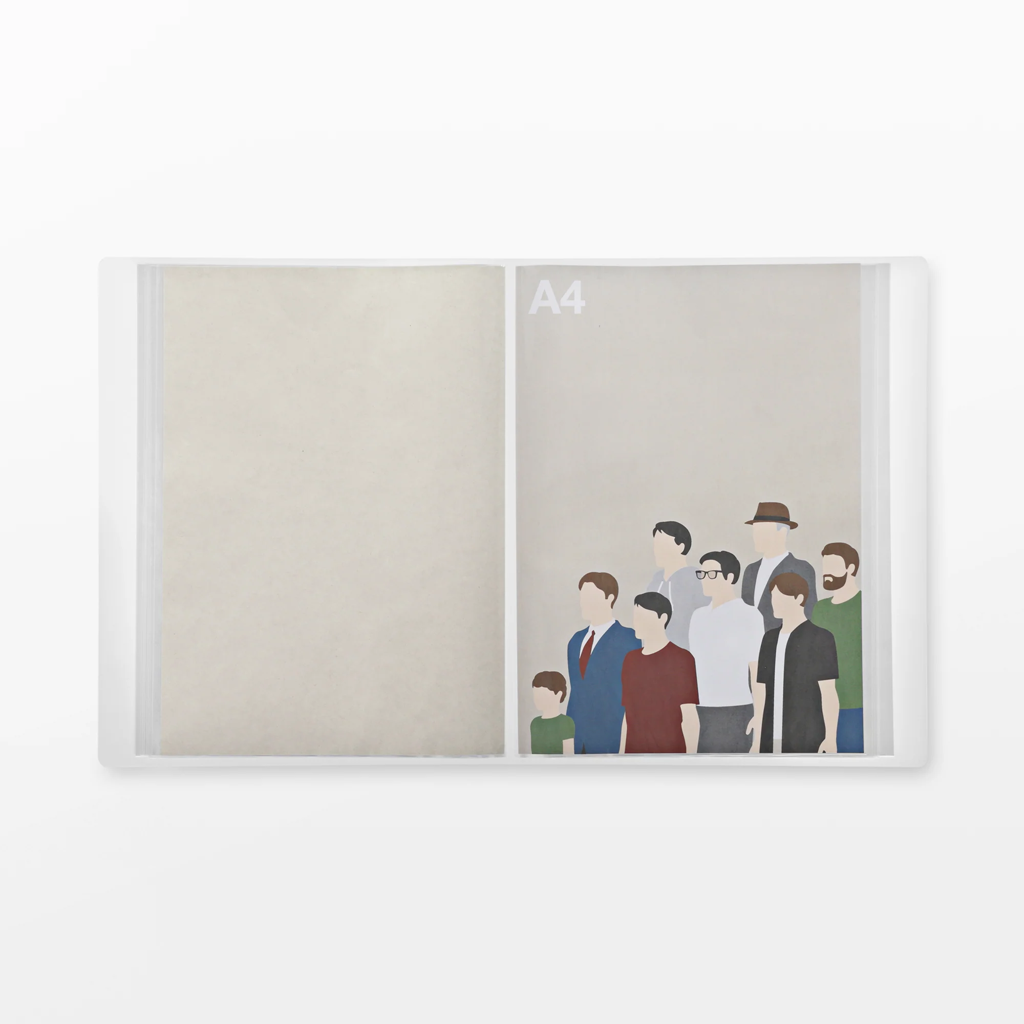 PP Soft Film Clear Folder A4 - 40 Pockets - Image 3