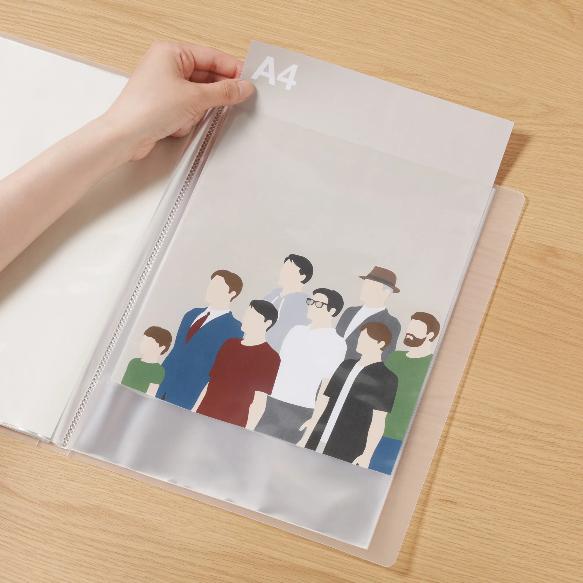 PP Soft Film Clear Folder A4 - 40 Pockets - Image 4