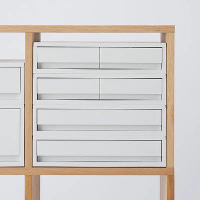 Polypropylene Storage Case Wide Extra Shallow 2 Drawers - Image 6