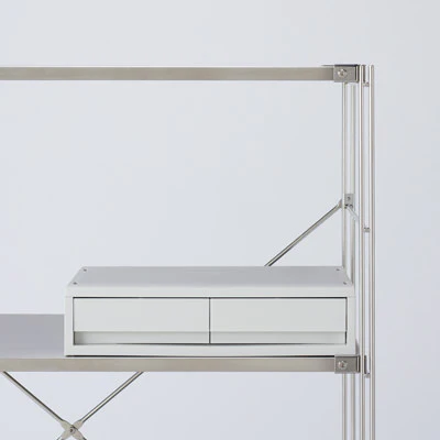 Polypropylene Storage Case Wide Extra Shallow 2 Drawers - Image 7