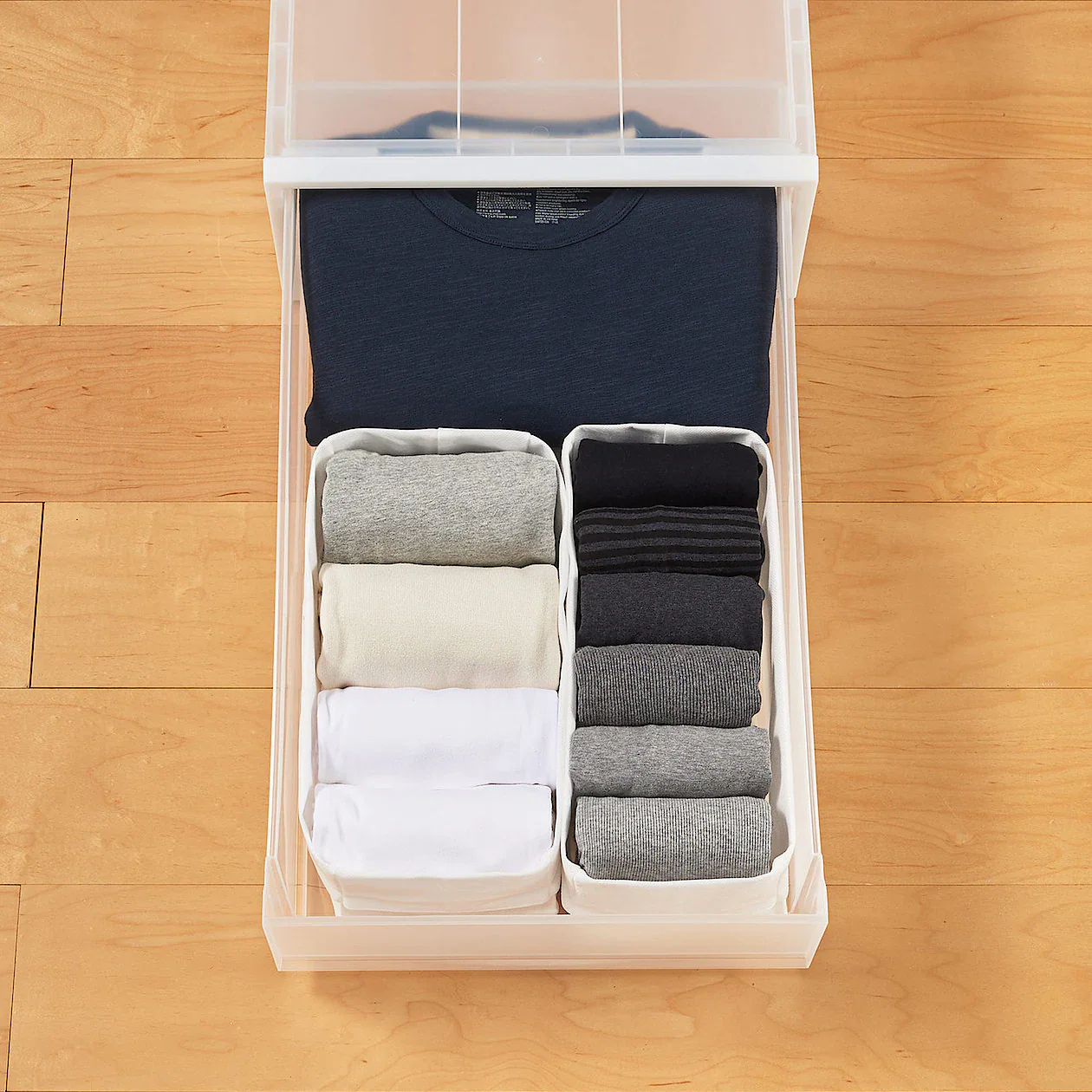 Polypropylene Storage Clothing Drawer (W15.7 x D25.6") - Image 3