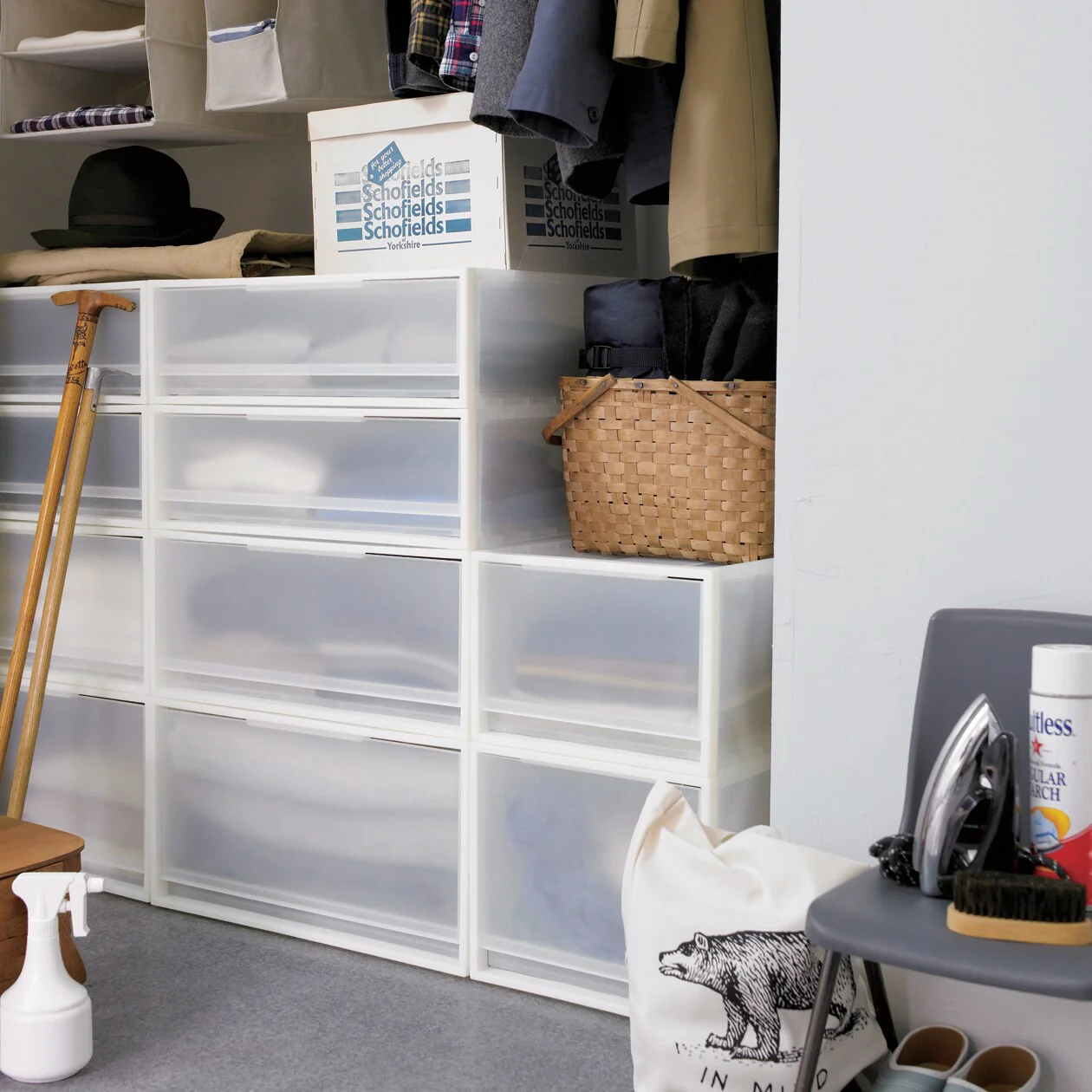Polypropylene Storage Wide Drawer (W21.7 x D17.5") - Image 13