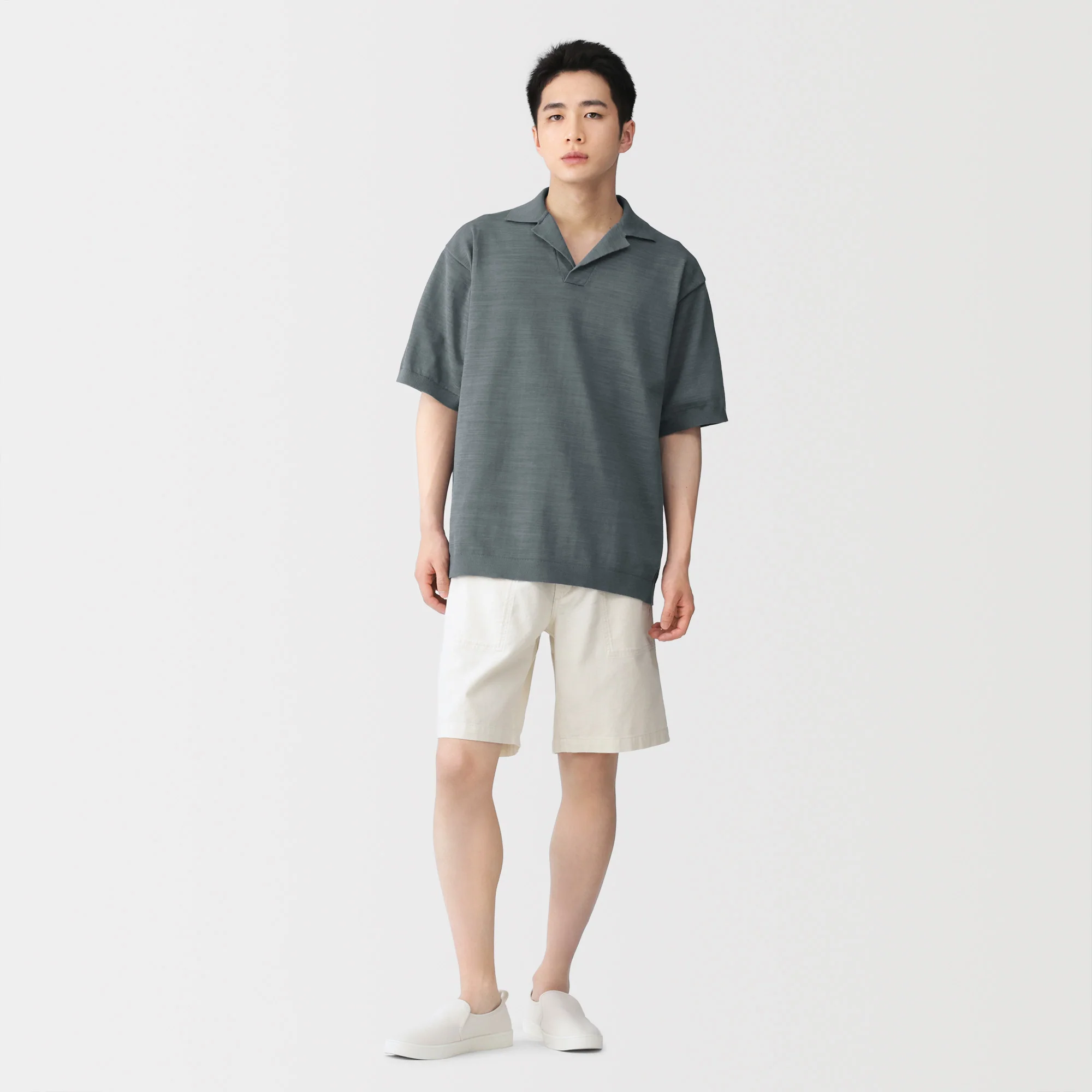 Quick Dry Open Collar Shirt - Image 11