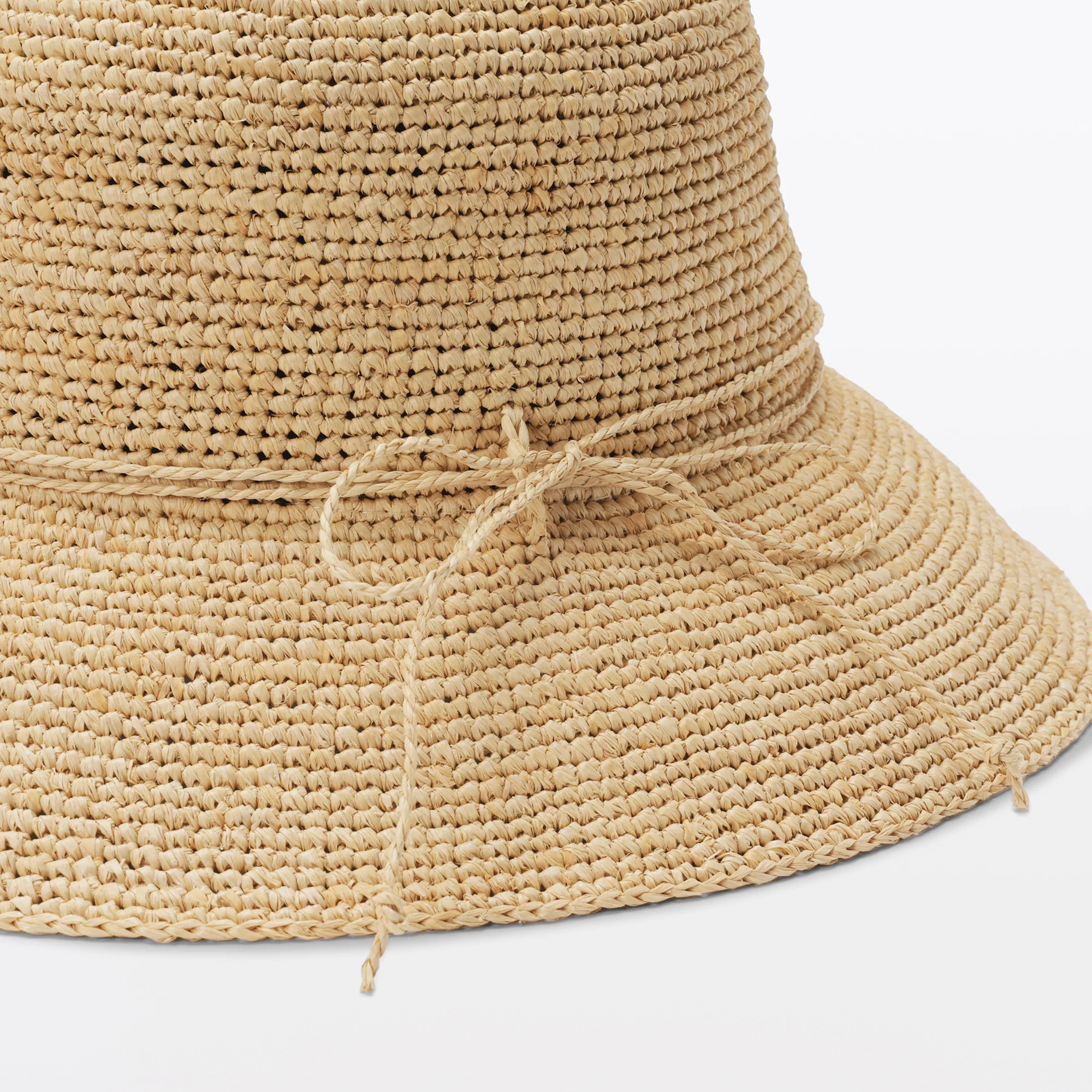 Raffia Foldable Capeline Hat - Image 5