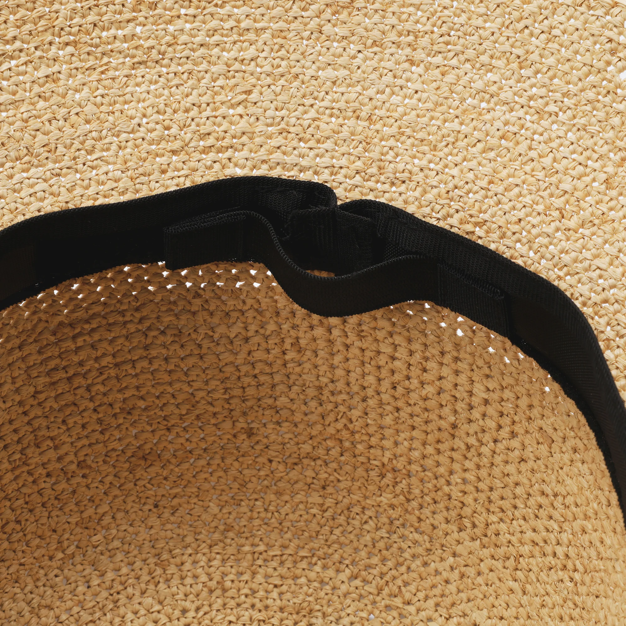 Raffia Foldable Capeline Hat - Image 6