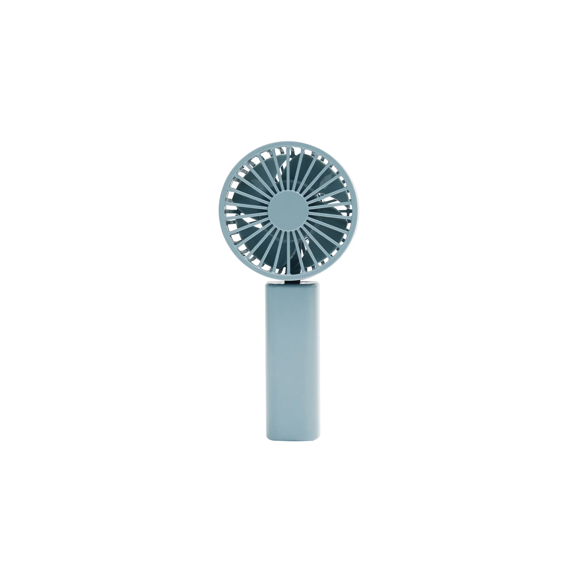Rechargeable Compact Handheld Fan - Blue - Image 2