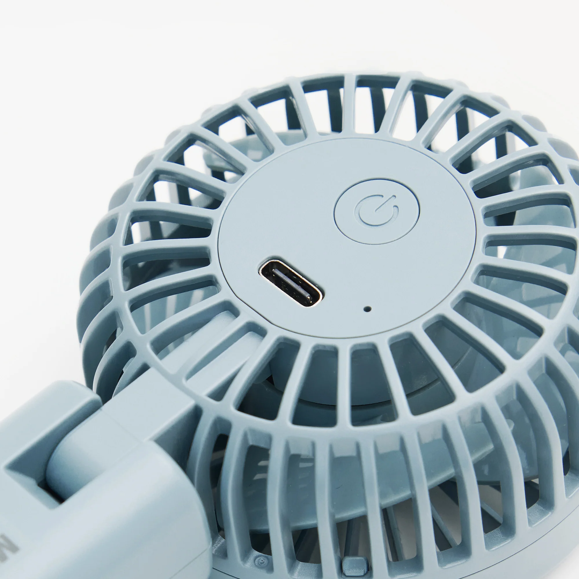 Rechargeable Compact Handheld Fan - Blue - Image 8