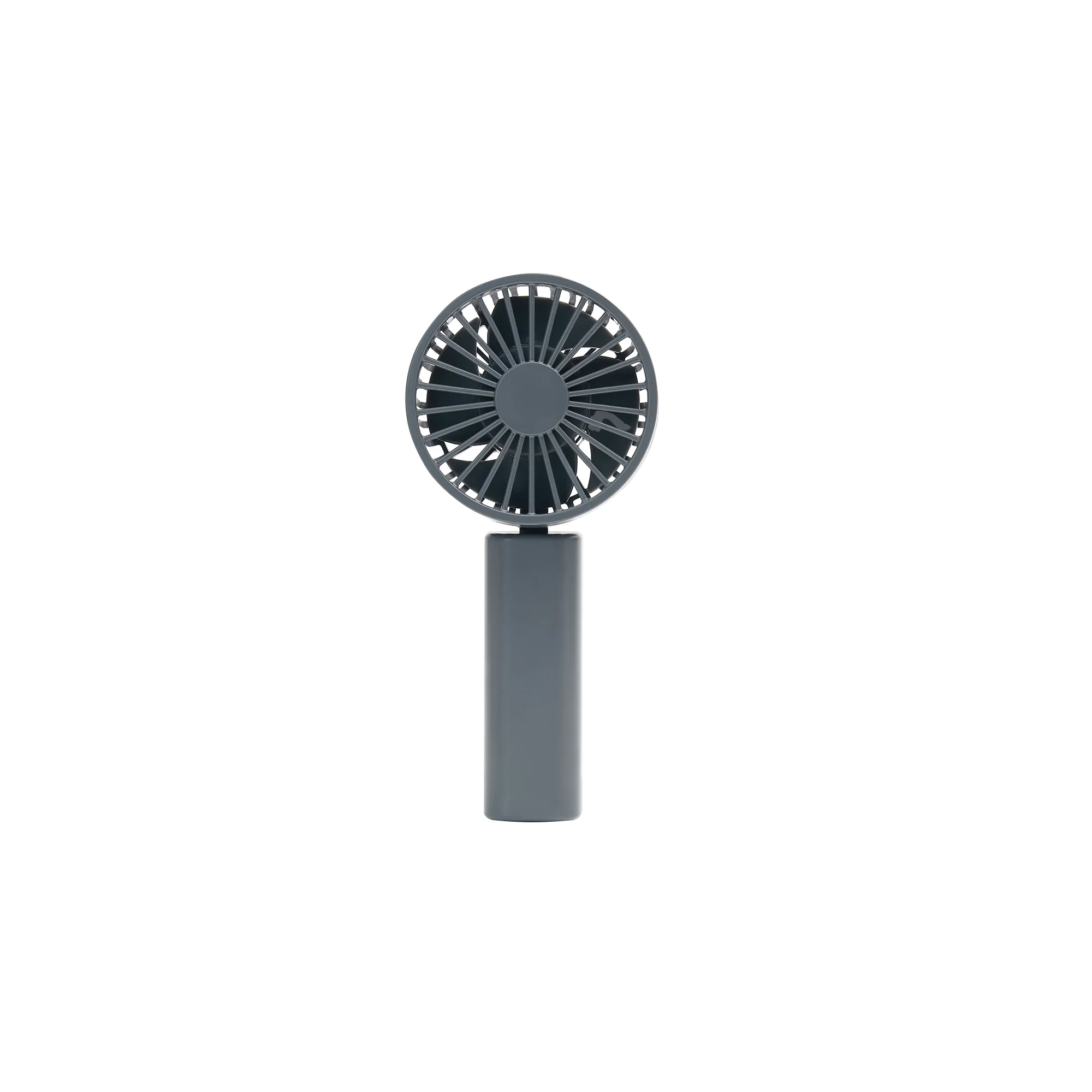 Rechargeable Compact Handheld Fan - Gray - Image 2