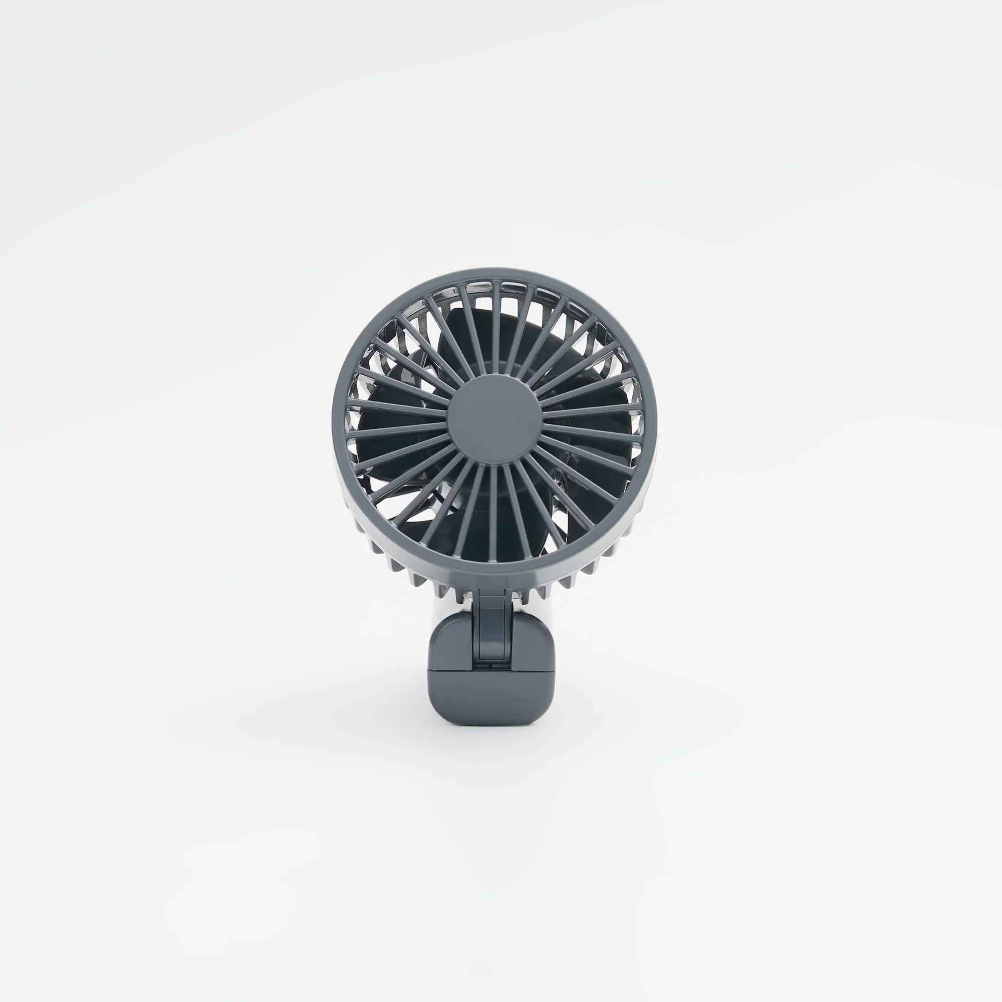 Rechargeable Compact Handheld Fan - Gray - Image 5