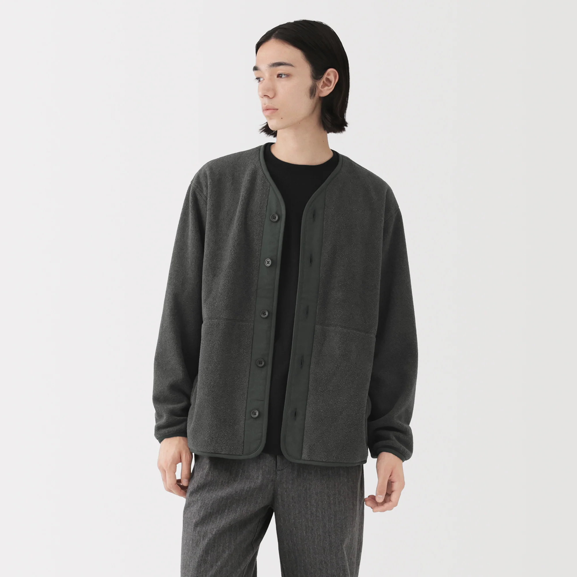 Recyclable Fleece Cardigan - Image 11