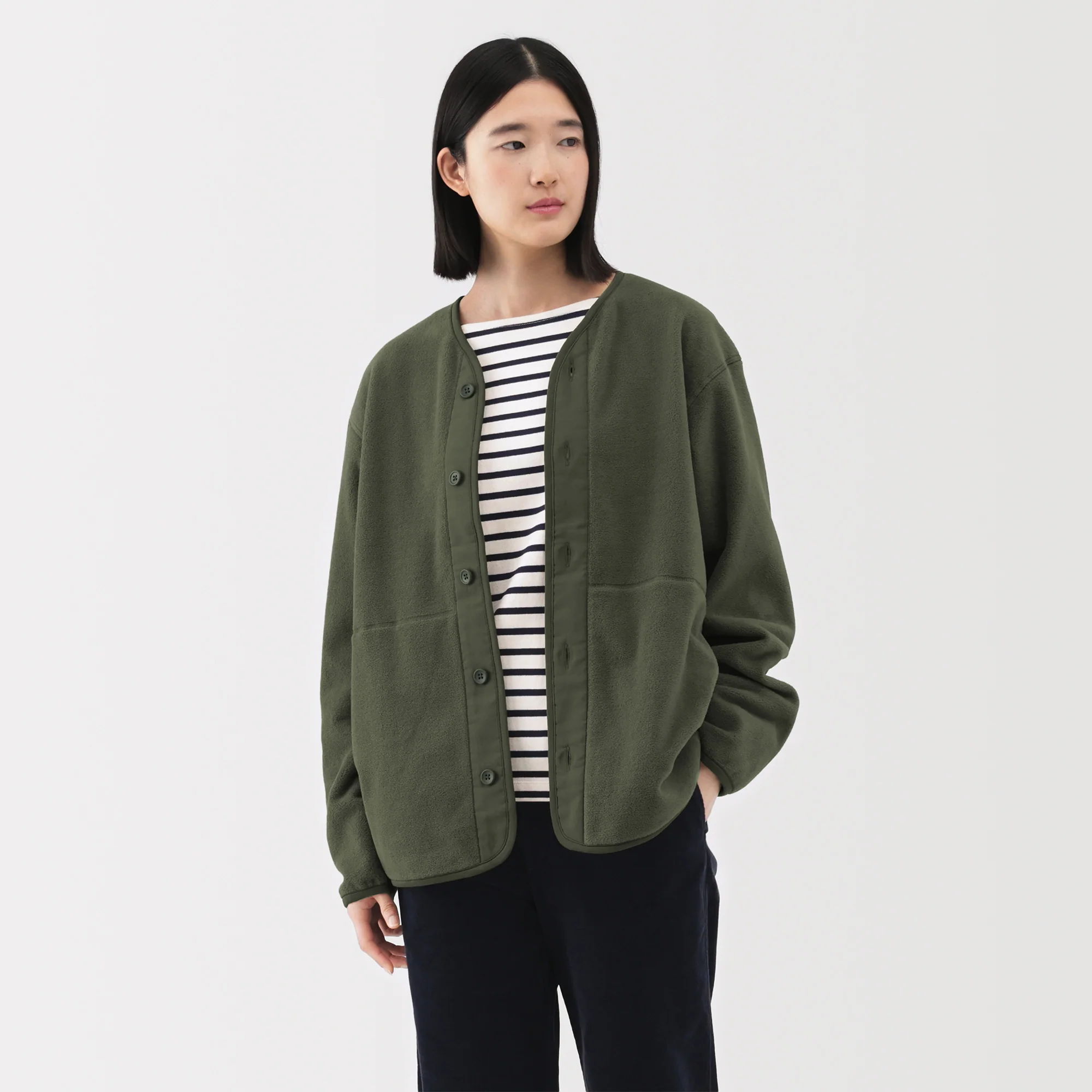 Recyclable Fleece Cardigan - Image 30