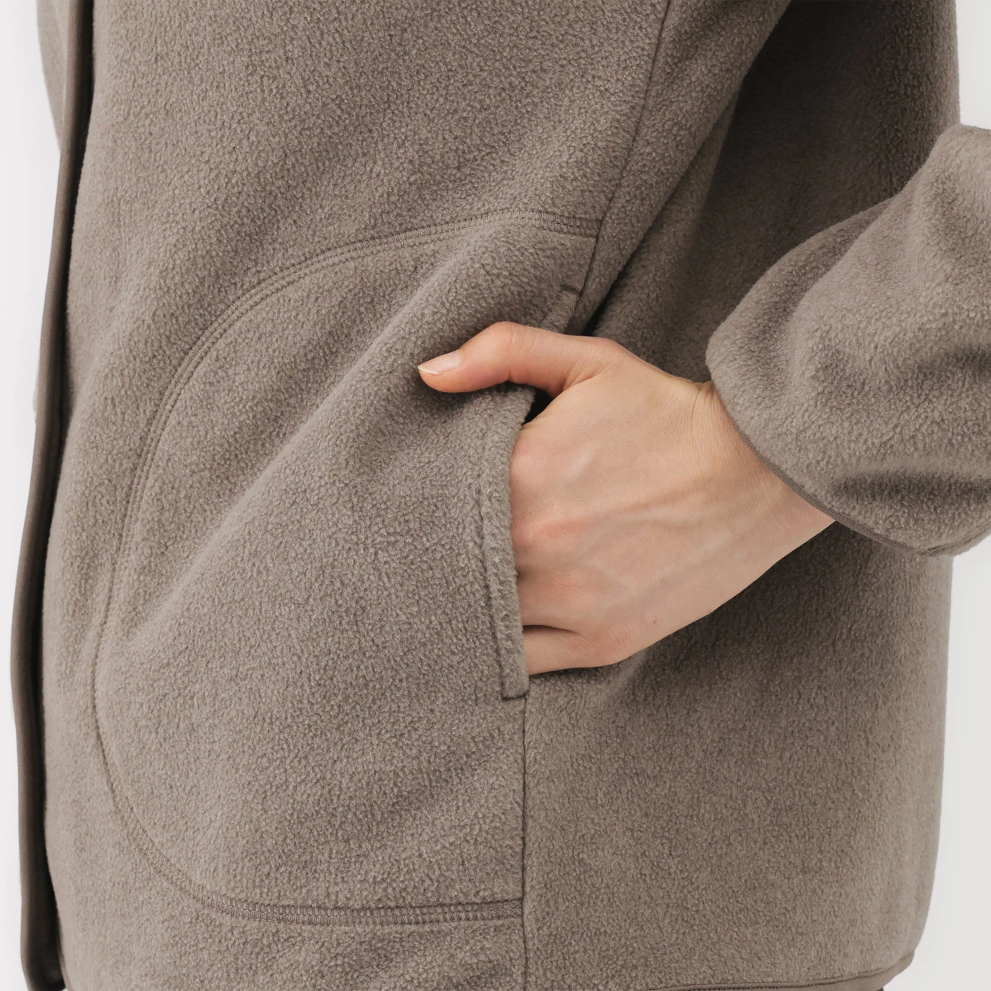 Recyclable Fleece Cardigan - Image 8