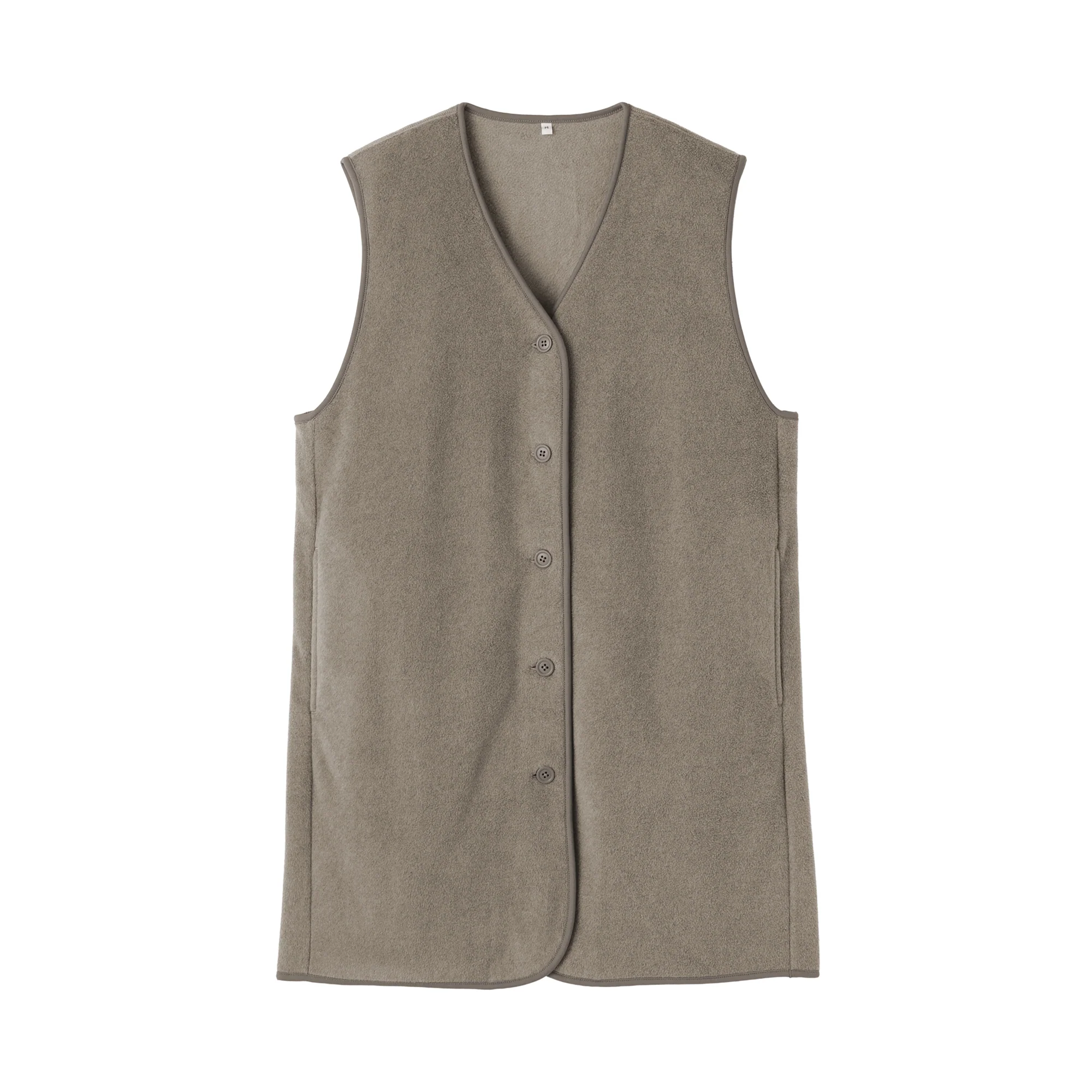 Recyclable Fleece Long Gilet - Image 10