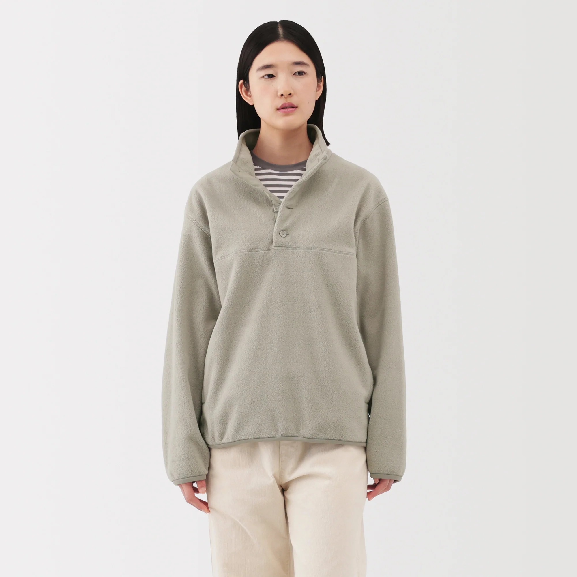 Recyclable Fleece Pullover - Image 4