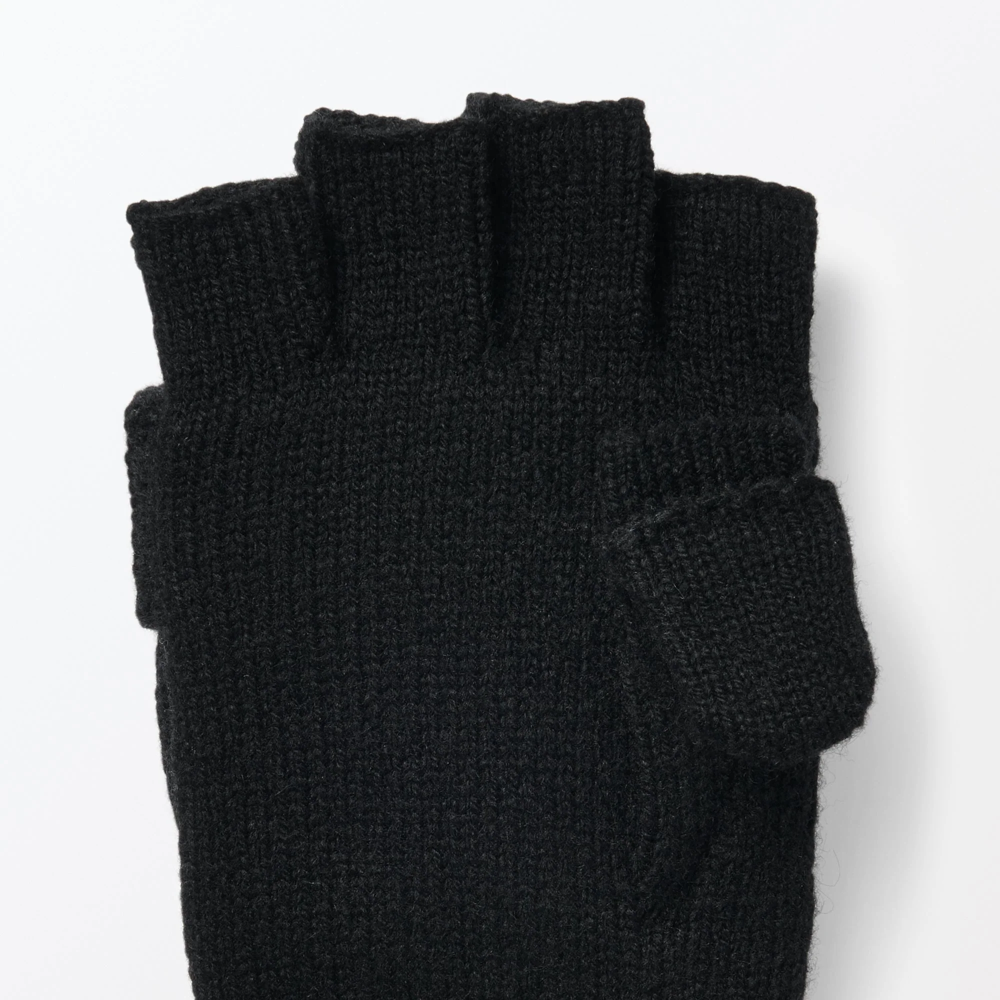 Recycled Polyester Blend Fingerless Gloves - Image 9