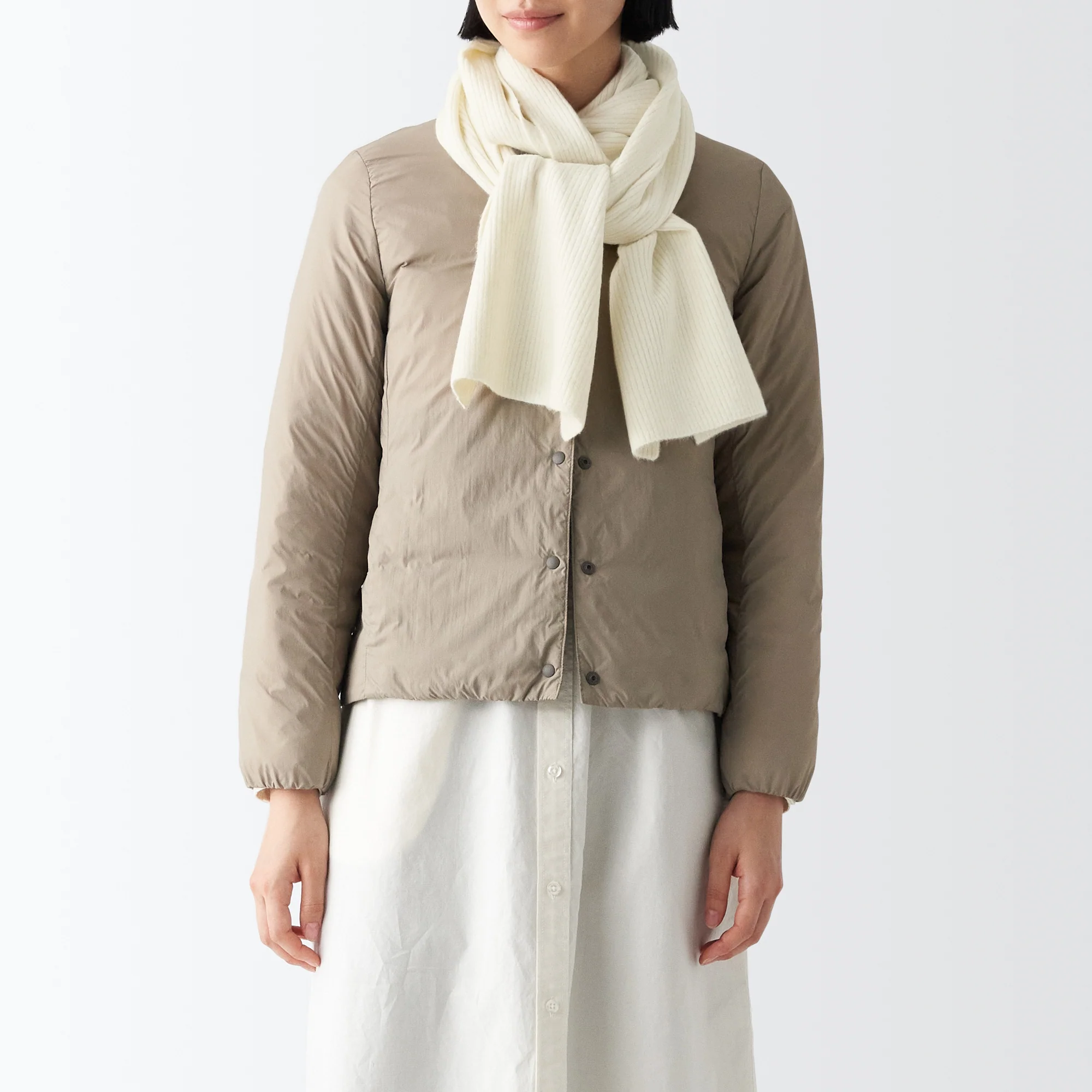 Recycled Polyester Blend Scarf