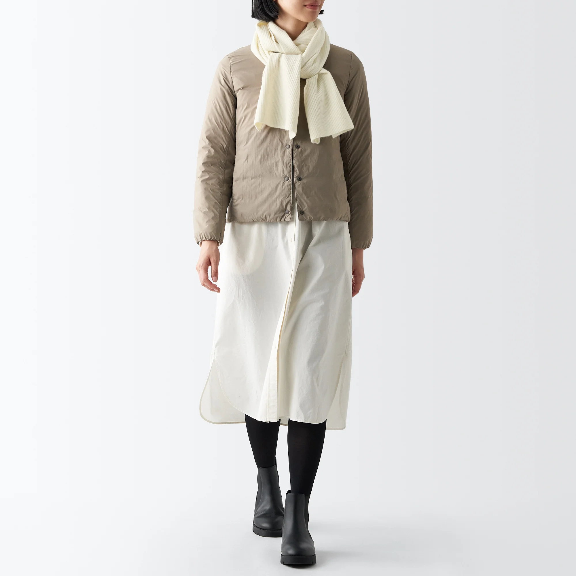 Recycled Polyester Blend Scarf - Image 3